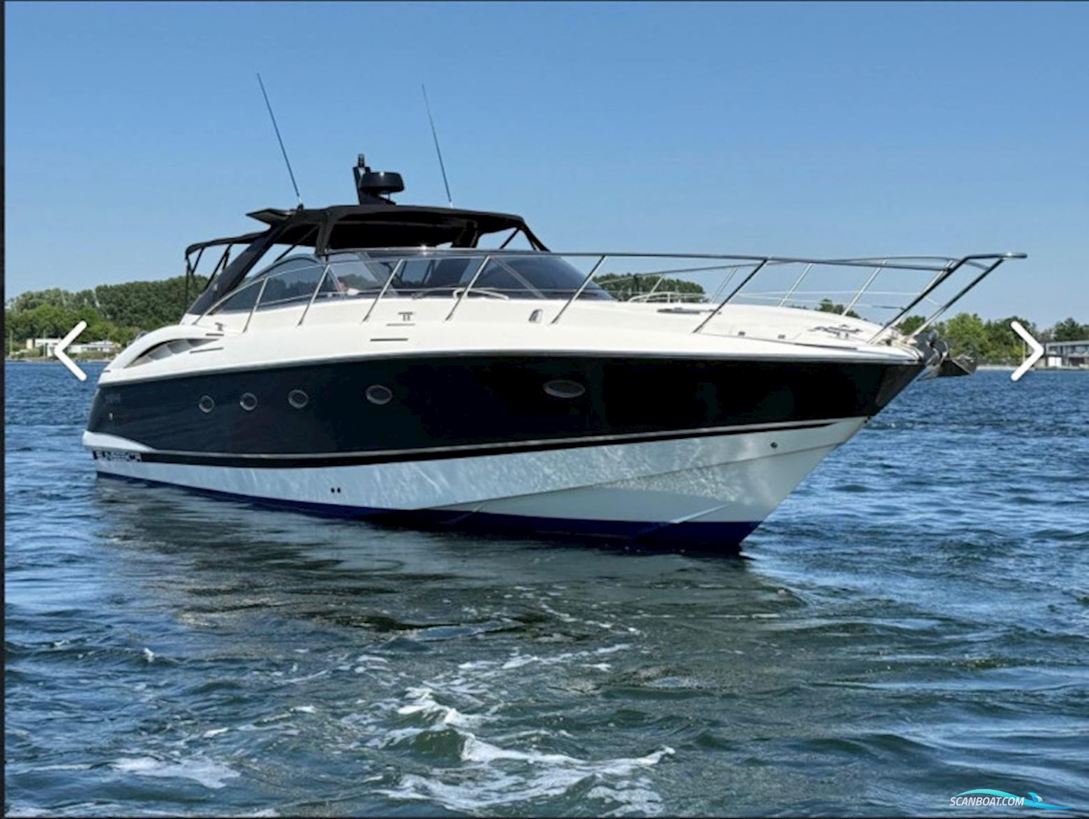Sunseeker Camargue 50 Motorbåt 2000, med Caterpillar "Diesel" motor, Holland