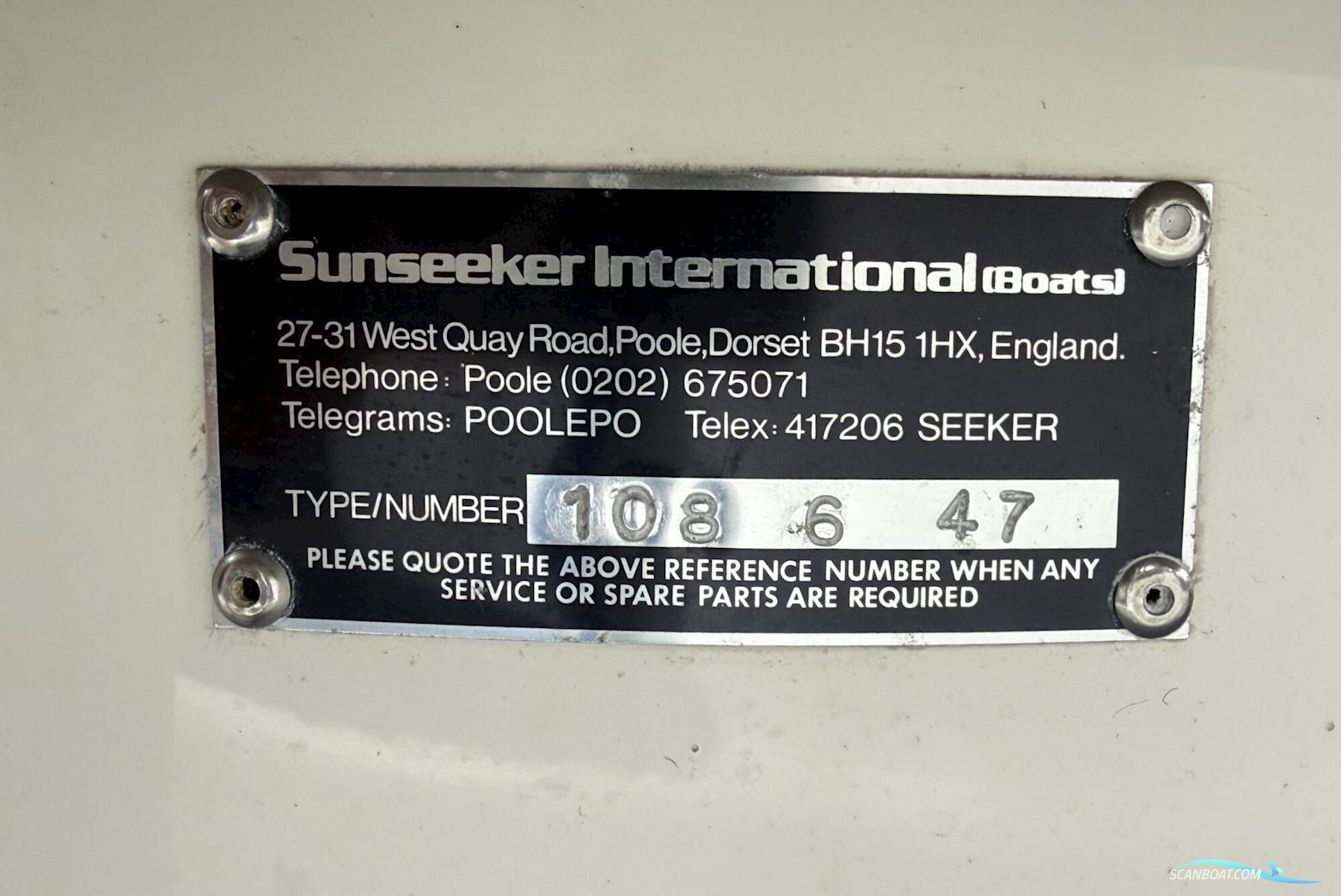 Sunseeker Camarque 47 Cabrio