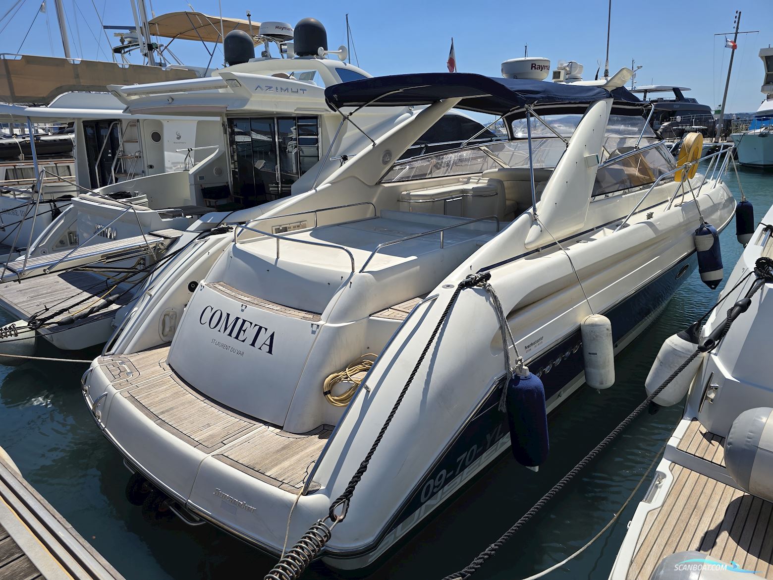 Sunseeker Comanche 40 Motorbåt 1995, med Volvo Kad42 motor, Frankrike