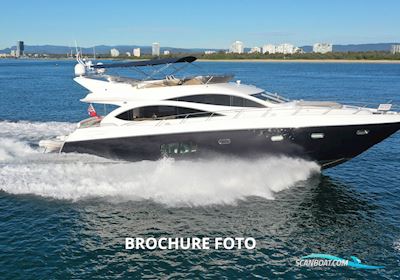 Sunseeker Manhattan 70 Motorbåt 2008, med Man V10-1360 motor, Danmark
