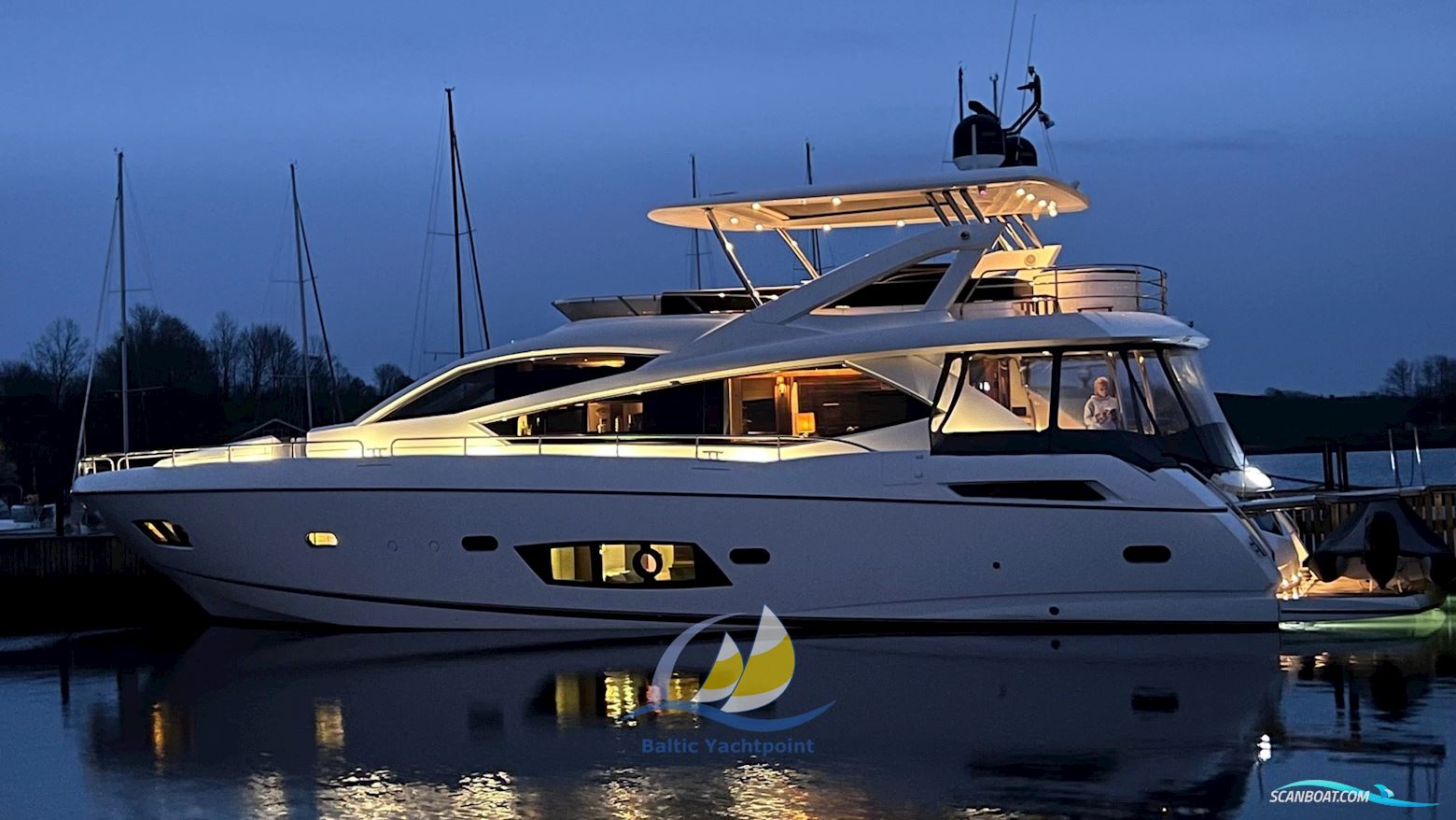 Sunseeker Manhattan 73 Custom made- Stabi