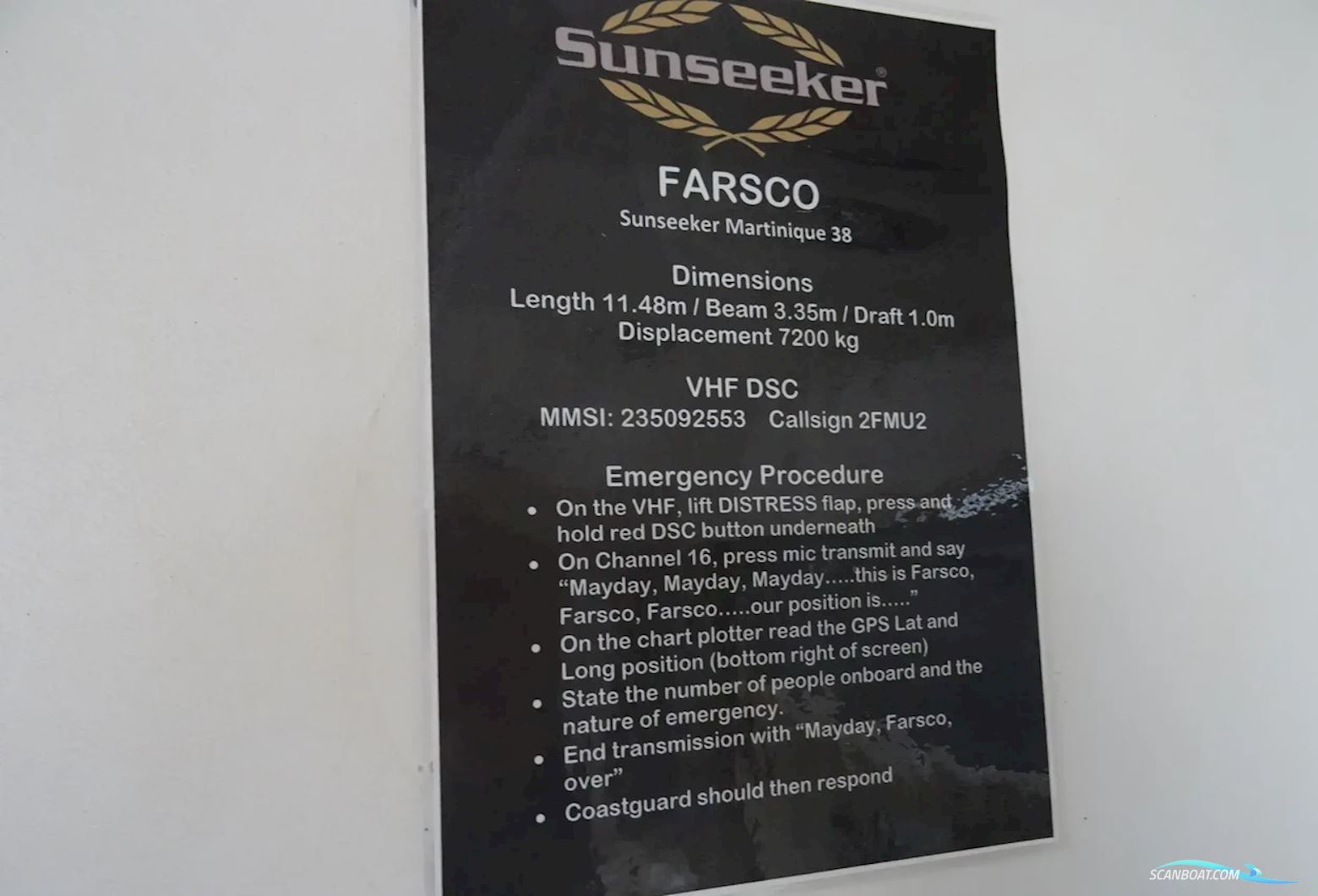 Sunseeker Martinique 38