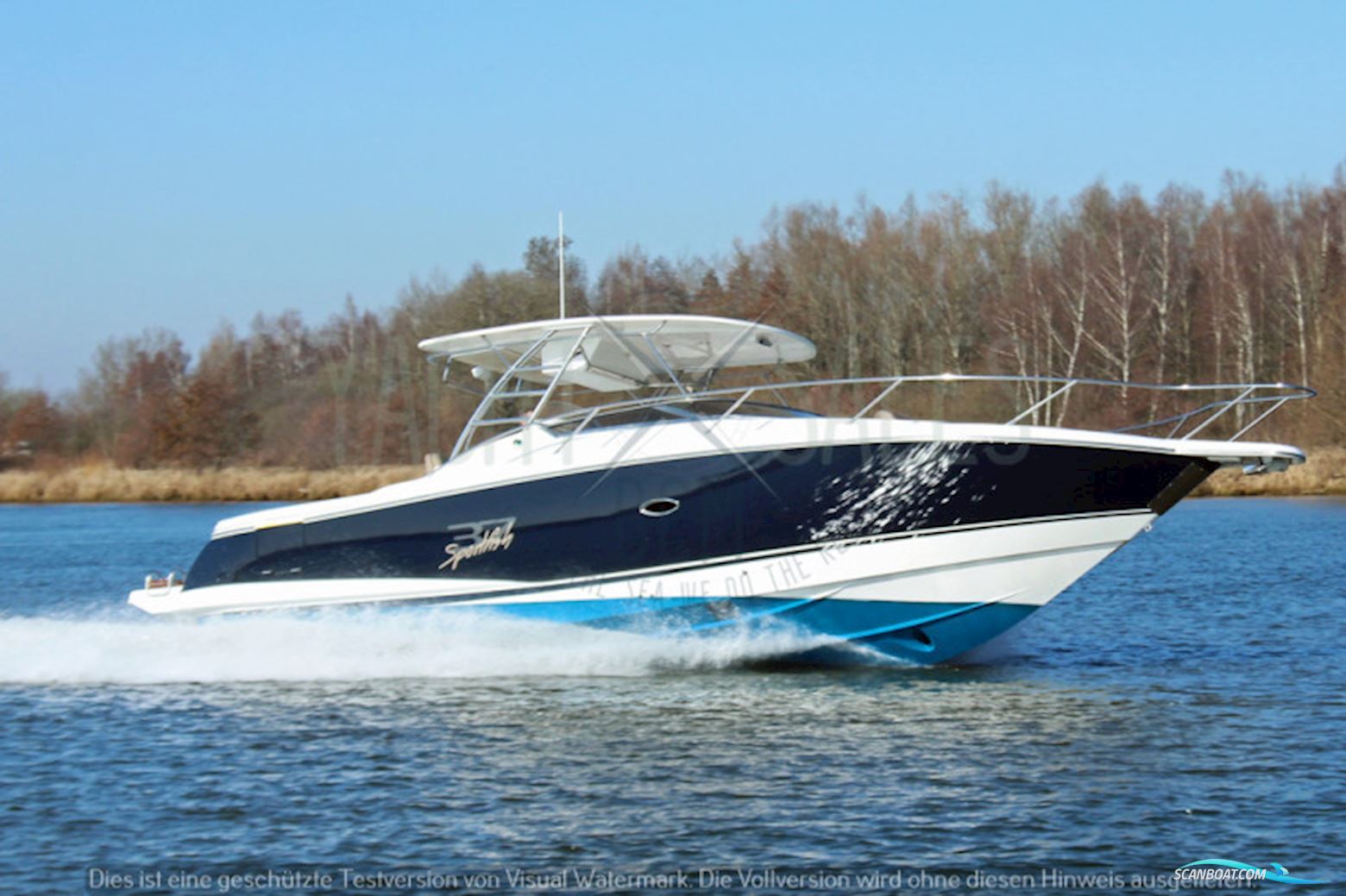 Sunseeker Sportfisher 37 Motorbåt 2003, med Volvo Penta KAD 300 motor, Holland