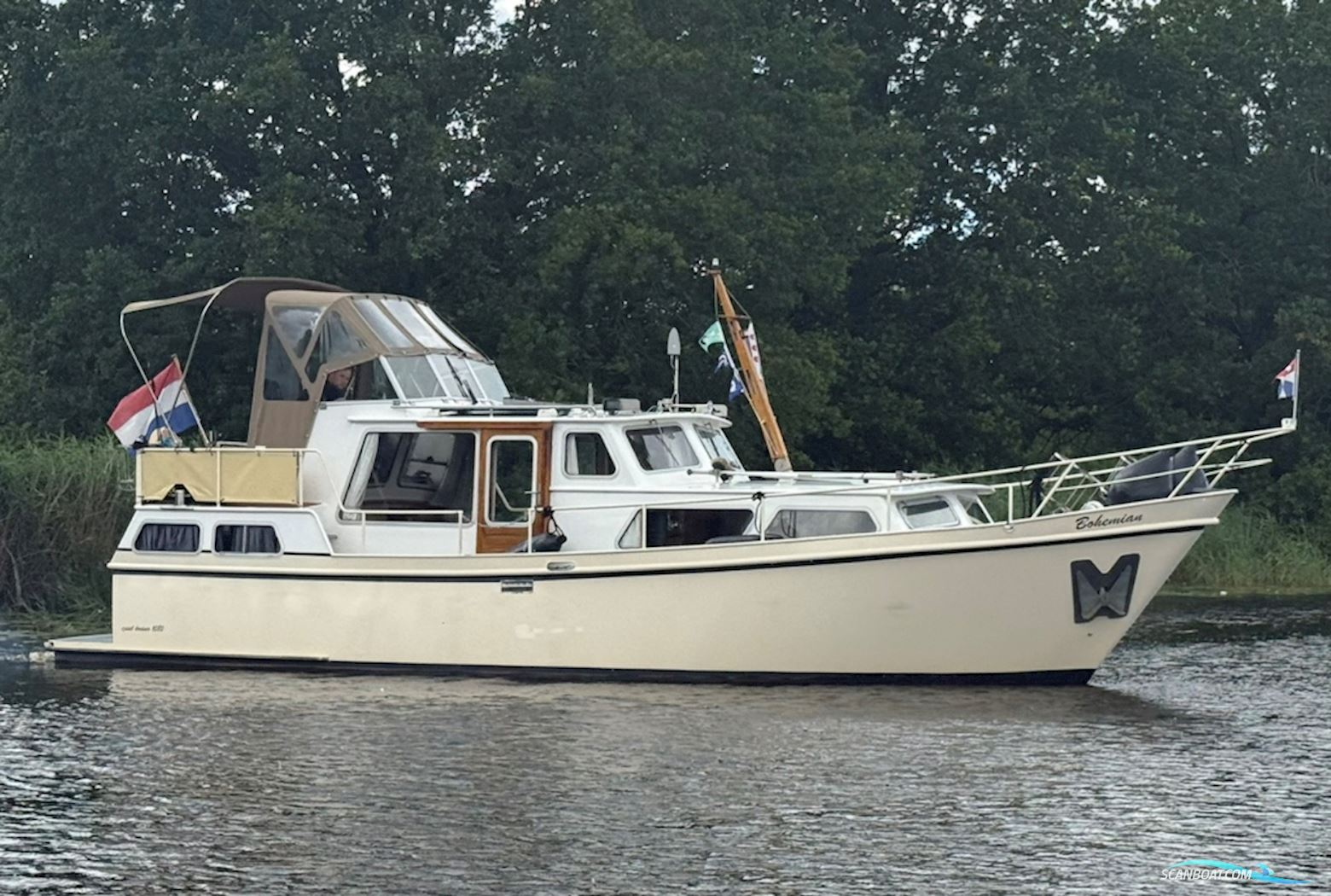 Super Ijssel Kruiser 1080 Motorbåt 1982, med Perkins motor, Holland