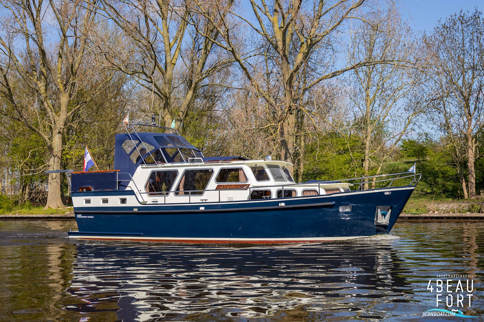 Super Lauwersmeer Kruiser 1150 AK Motorbåt 1983, med Fiat Aifo 806AM motor, Holland
