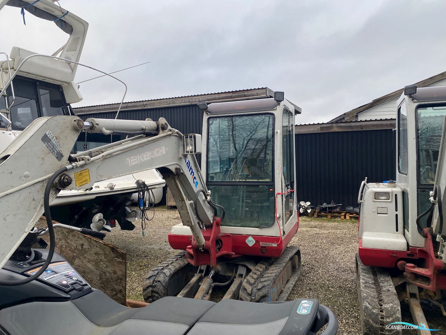 Takeuchi TB125 2,8 Tons Motorbåt 2009, Danmark