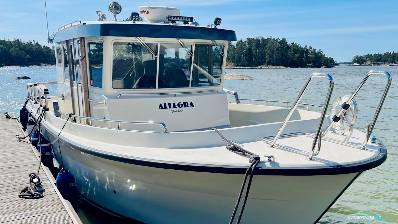 Targa 35+ Motorbåt 2016, med Volvo Penta D6 - 370 / DPH motor, Finland