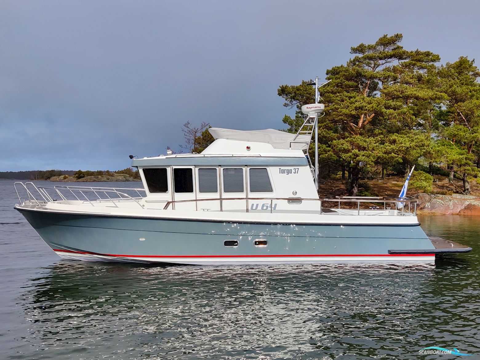Targa 37+ Hifly Cfc Motorbåt 2016, med Mercury motor, Finland
