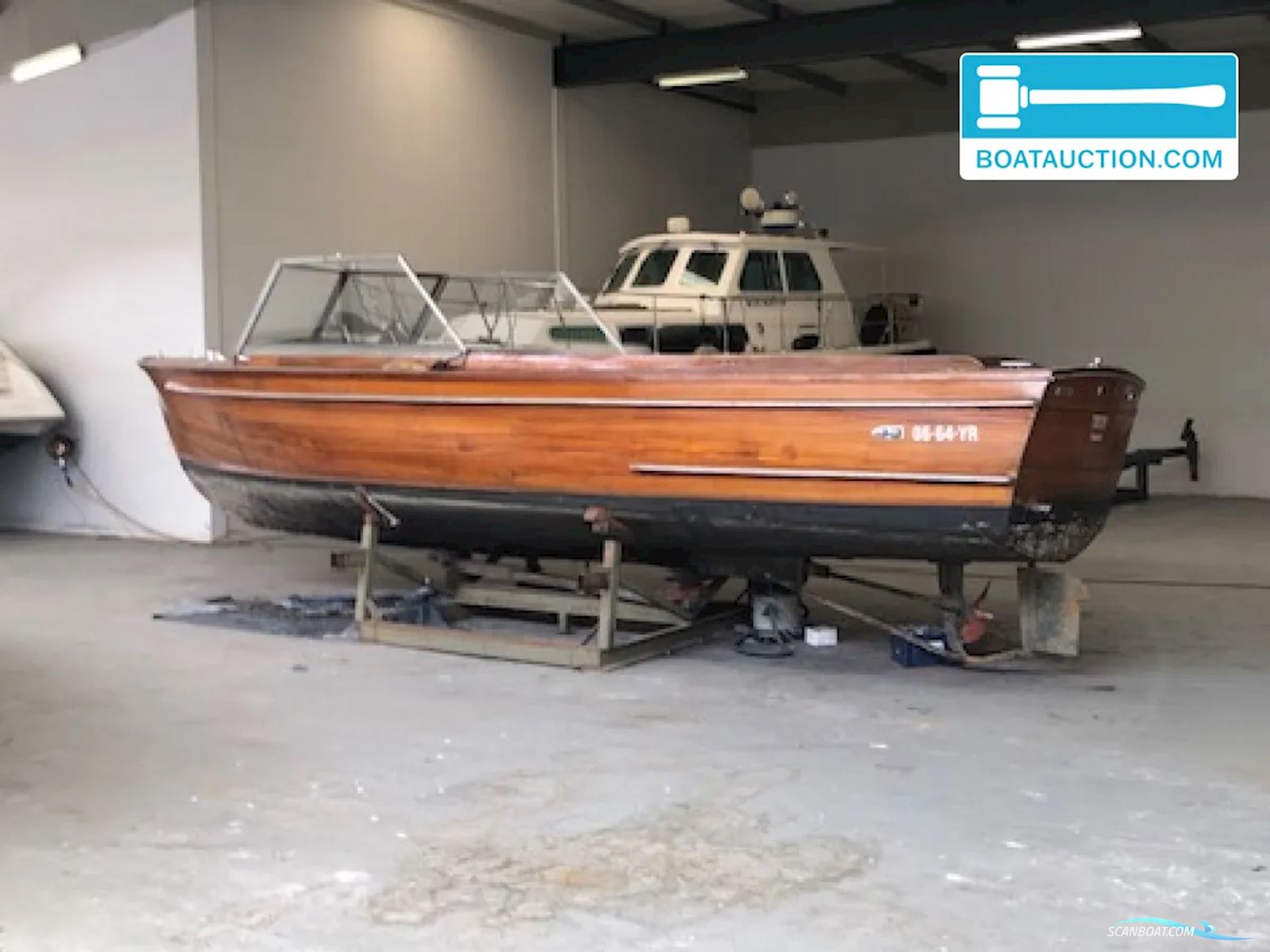 Taxi Boat 850 Motorbåt 1952, med Perkins motor, Holland