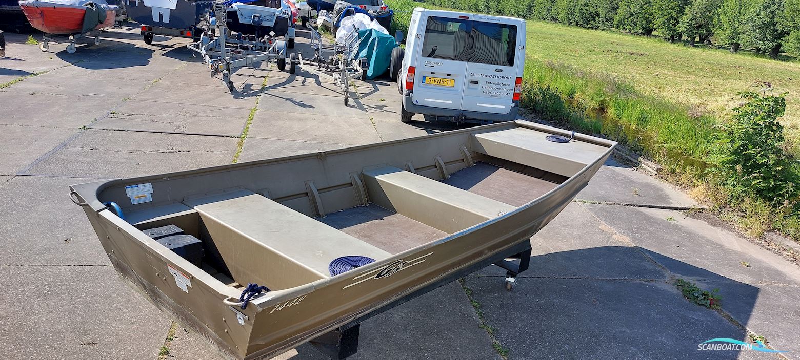 Te Koop g3 1442 Aluminium Jon Boot Platbodem Visboot