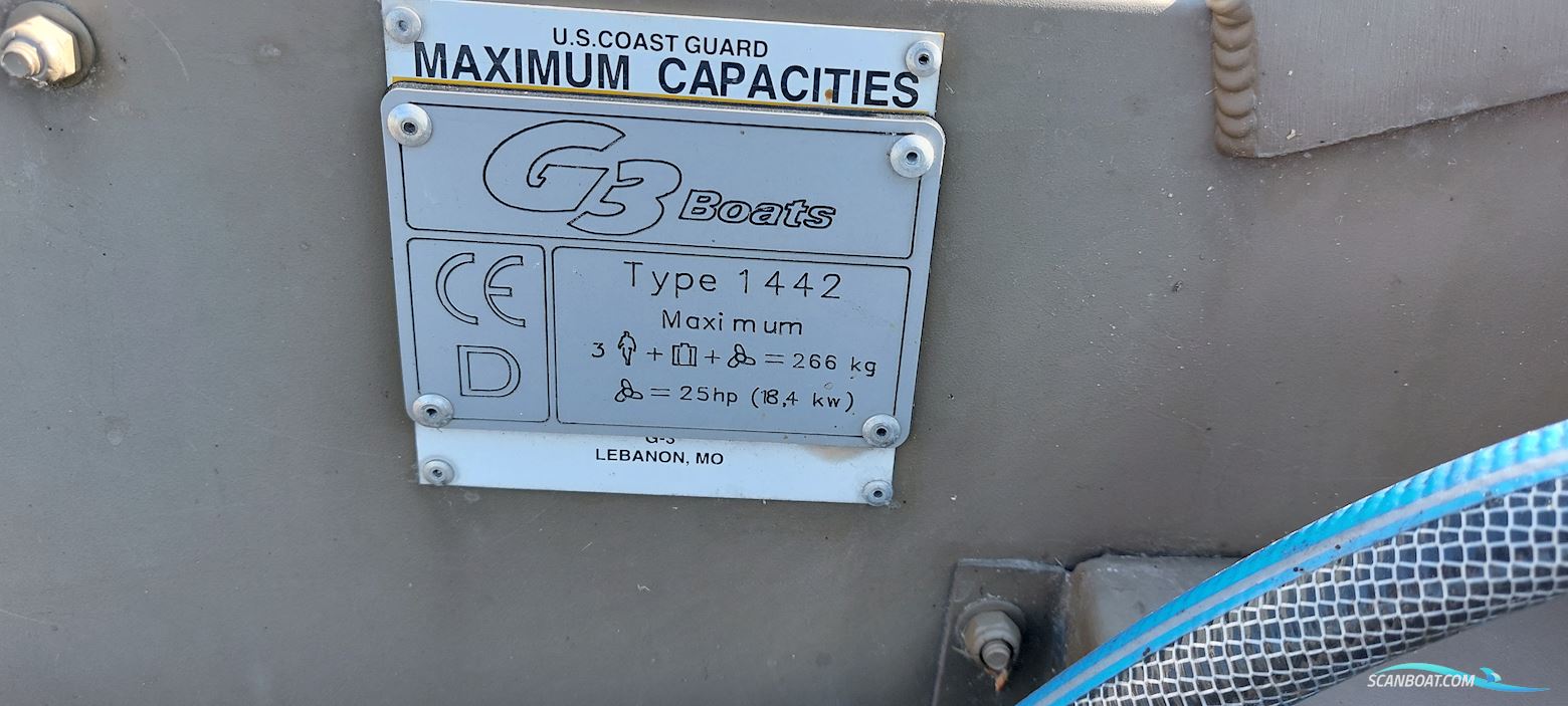 Te Koop g3 1442 Aluminium Jon Boot Platbodem Visboot