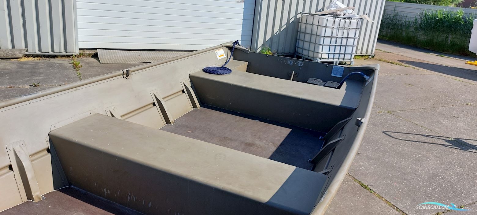 Te Koop g3 1442 Aluminium Jon Boot Platbodem Visboot