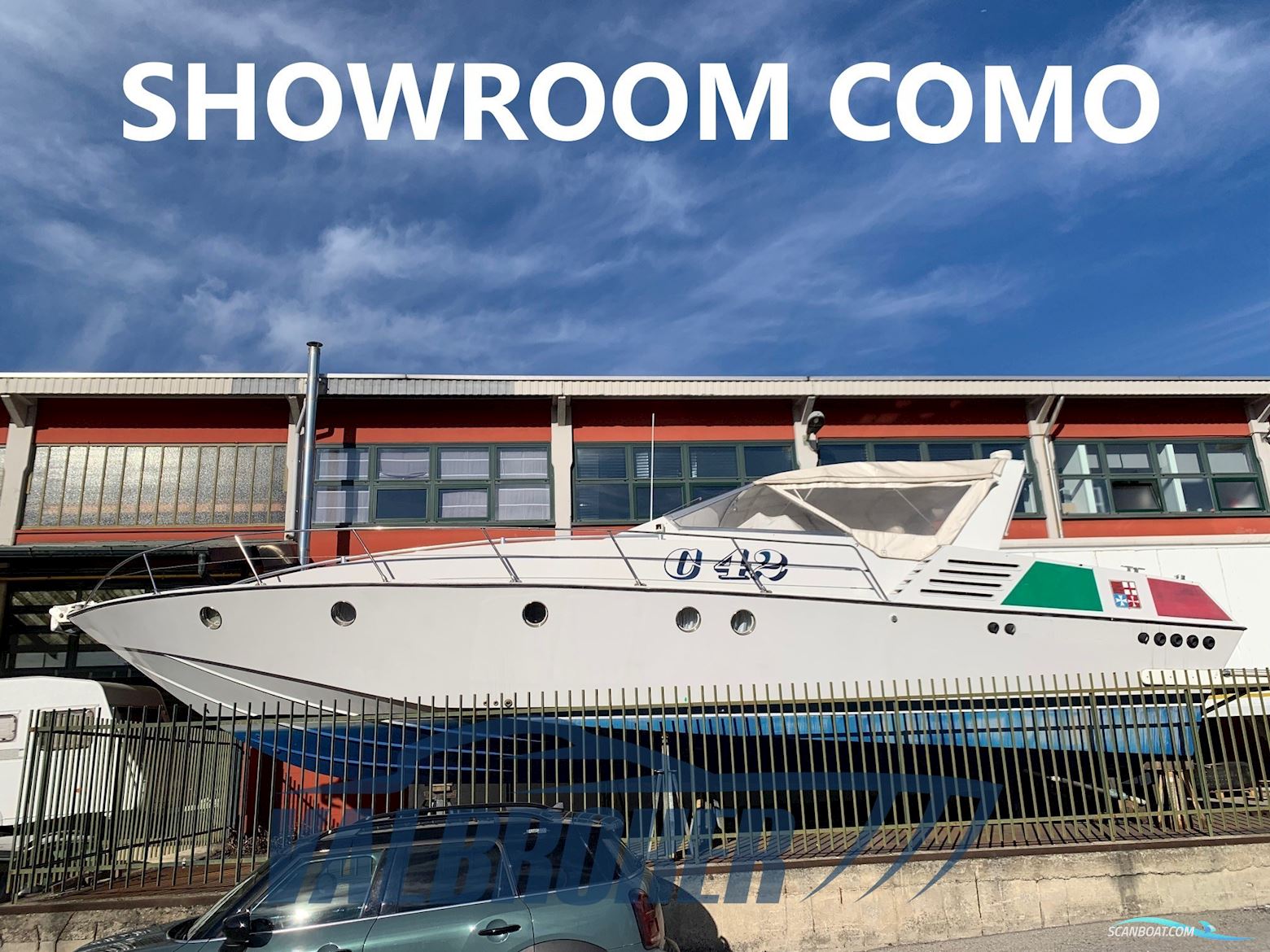 Tecnomarine C 42 Motorbåt 1982, med Cummins VT 555 M Big Cam motor, Italien