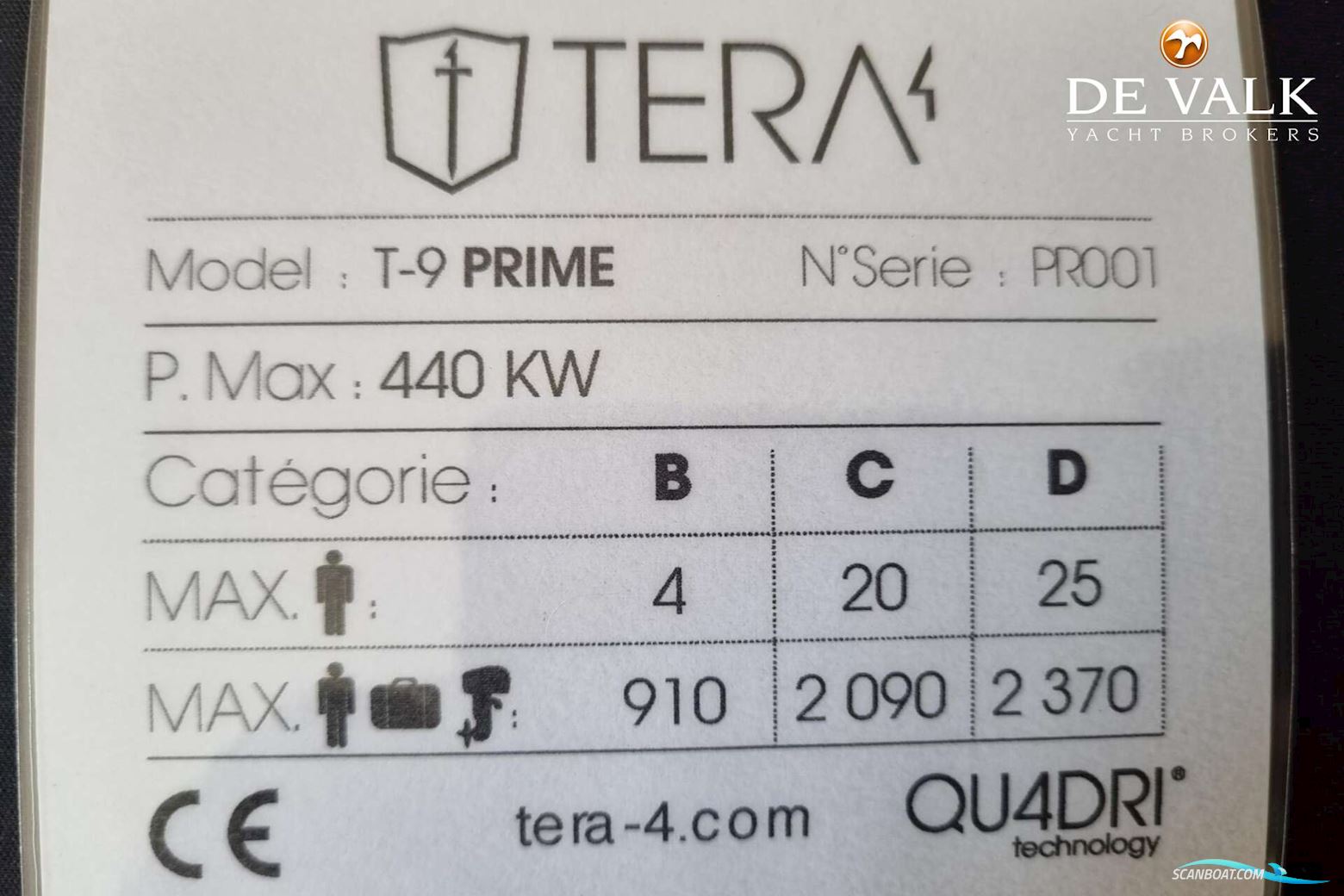 Tera 4 T9 Prime