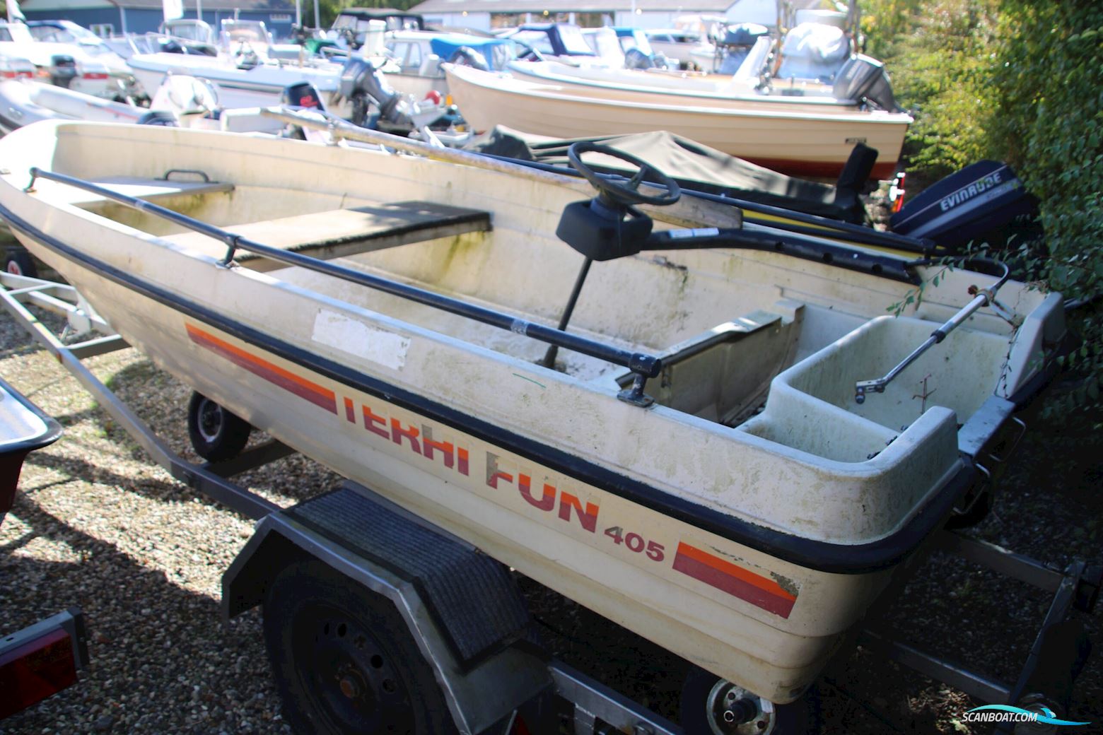 Terhi 405 Fun Motorbåt 1990, Danmark