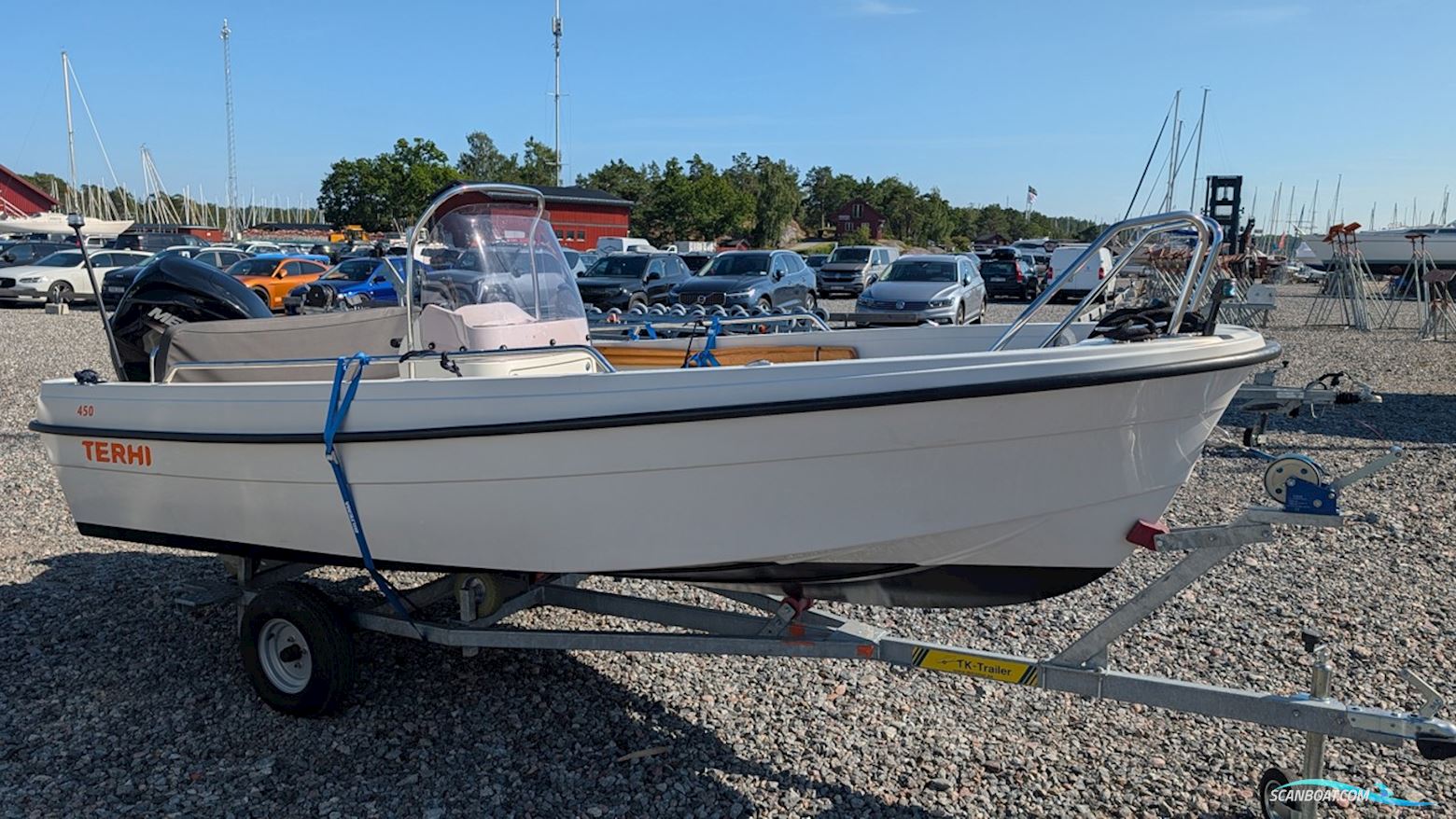TERHI 450 CC Motorbåt 2021, med Mercury motor, Sverige