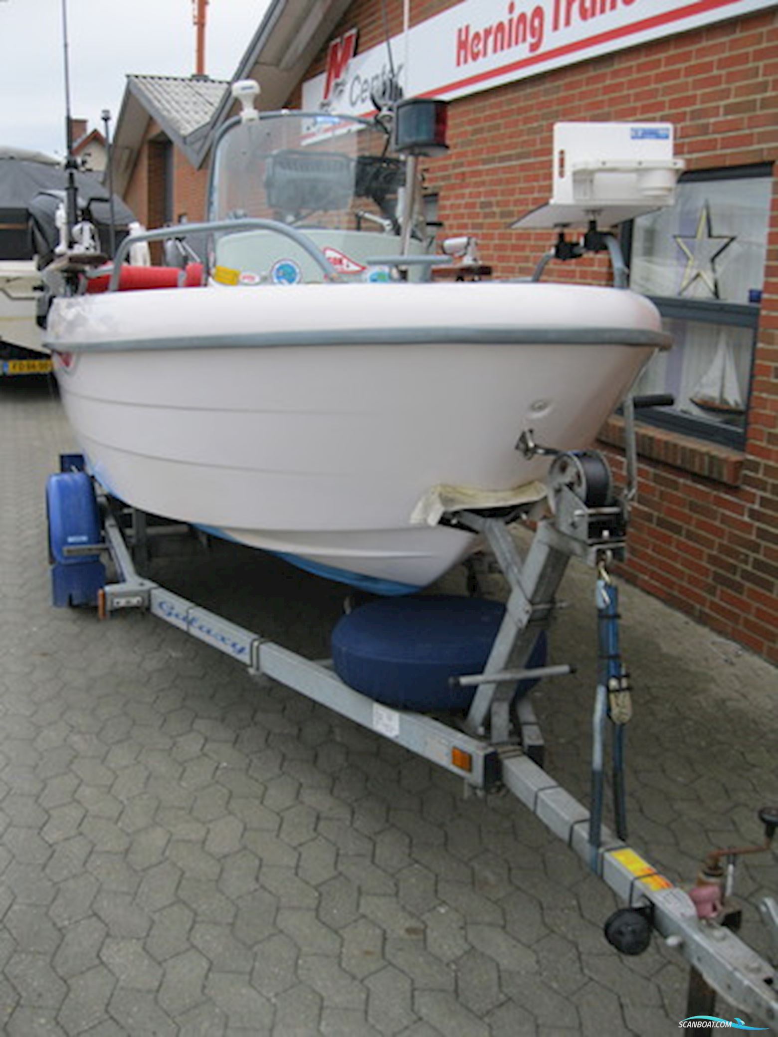 Terhi Vario F45 m/Mercury F60 hk EFI 4-takt og Galaxy trailer 