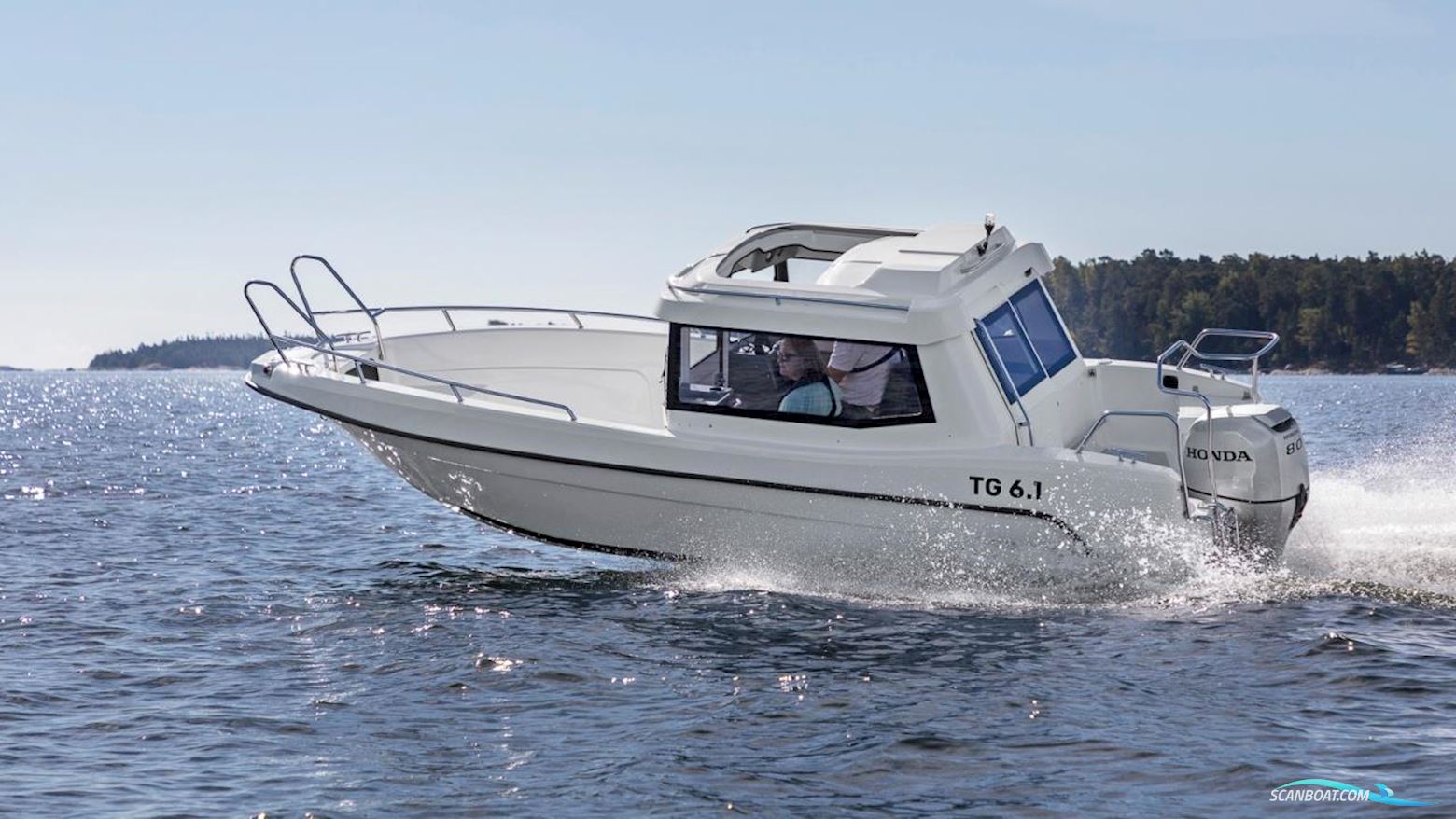 TG 6.1 Motorbåt 2025, med Mercury motor, Sverige