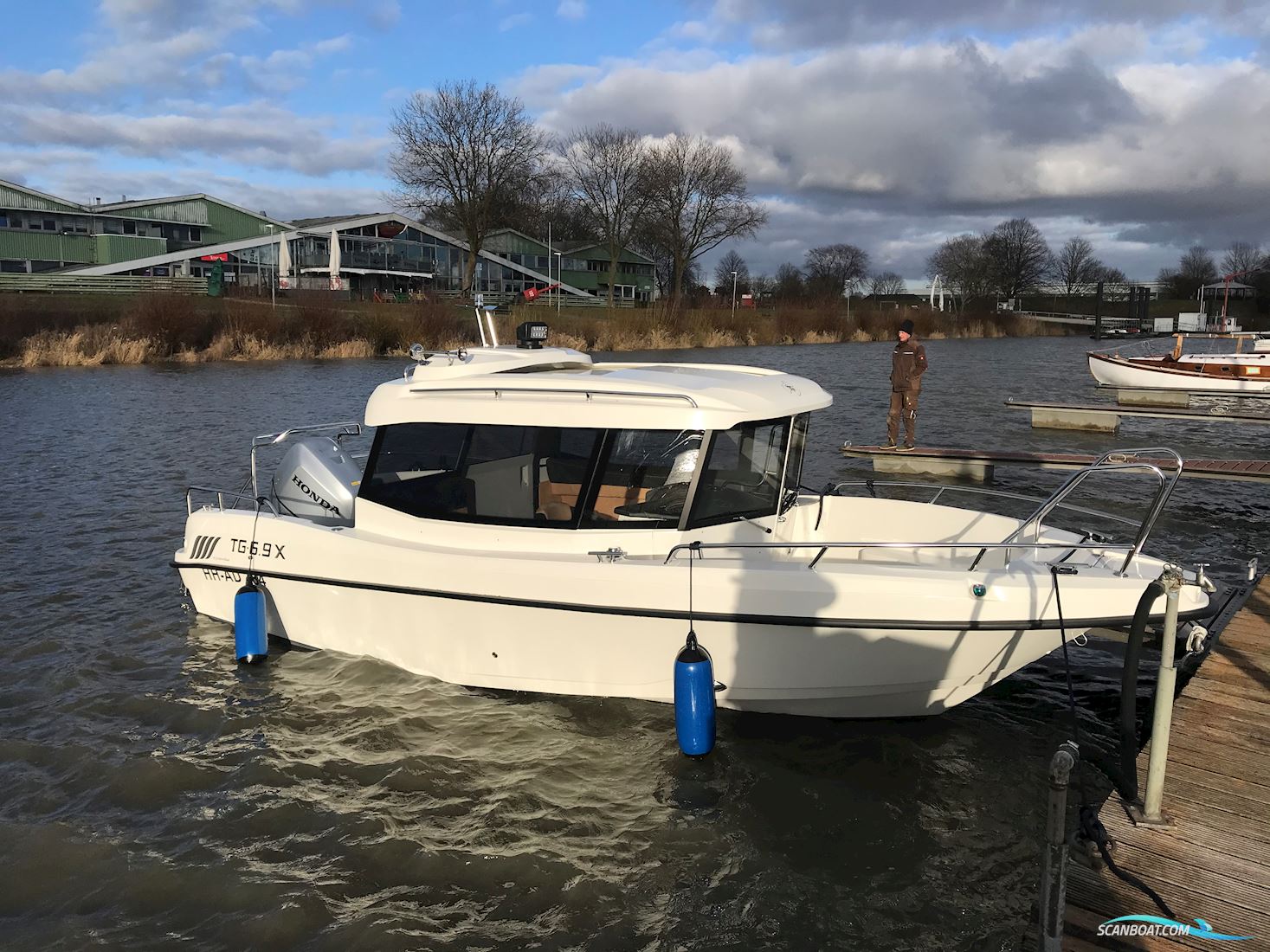 TG-Boats, TG 6.9 Pilothouse, Kajütboot Motorbåt 2021, med Honda motor, Tyskland