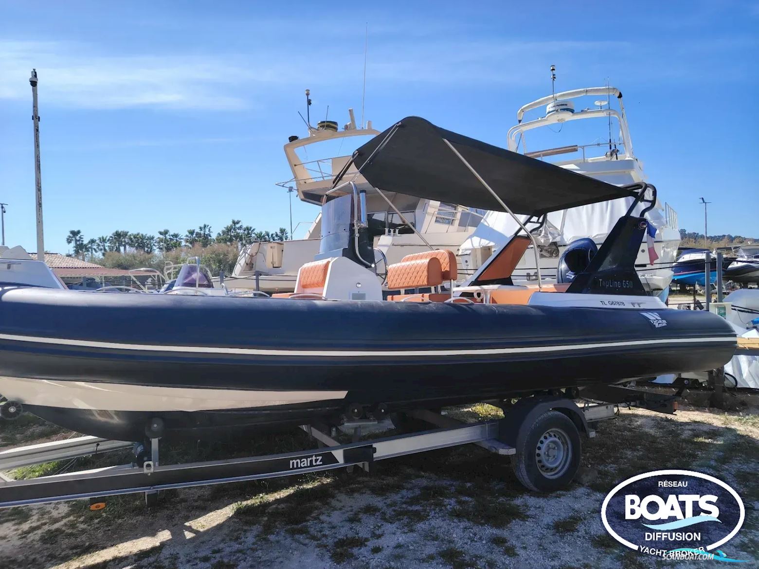 Tiger Marine 650 TL Motorbåt 2024, med Suzuki motor, Frankrike