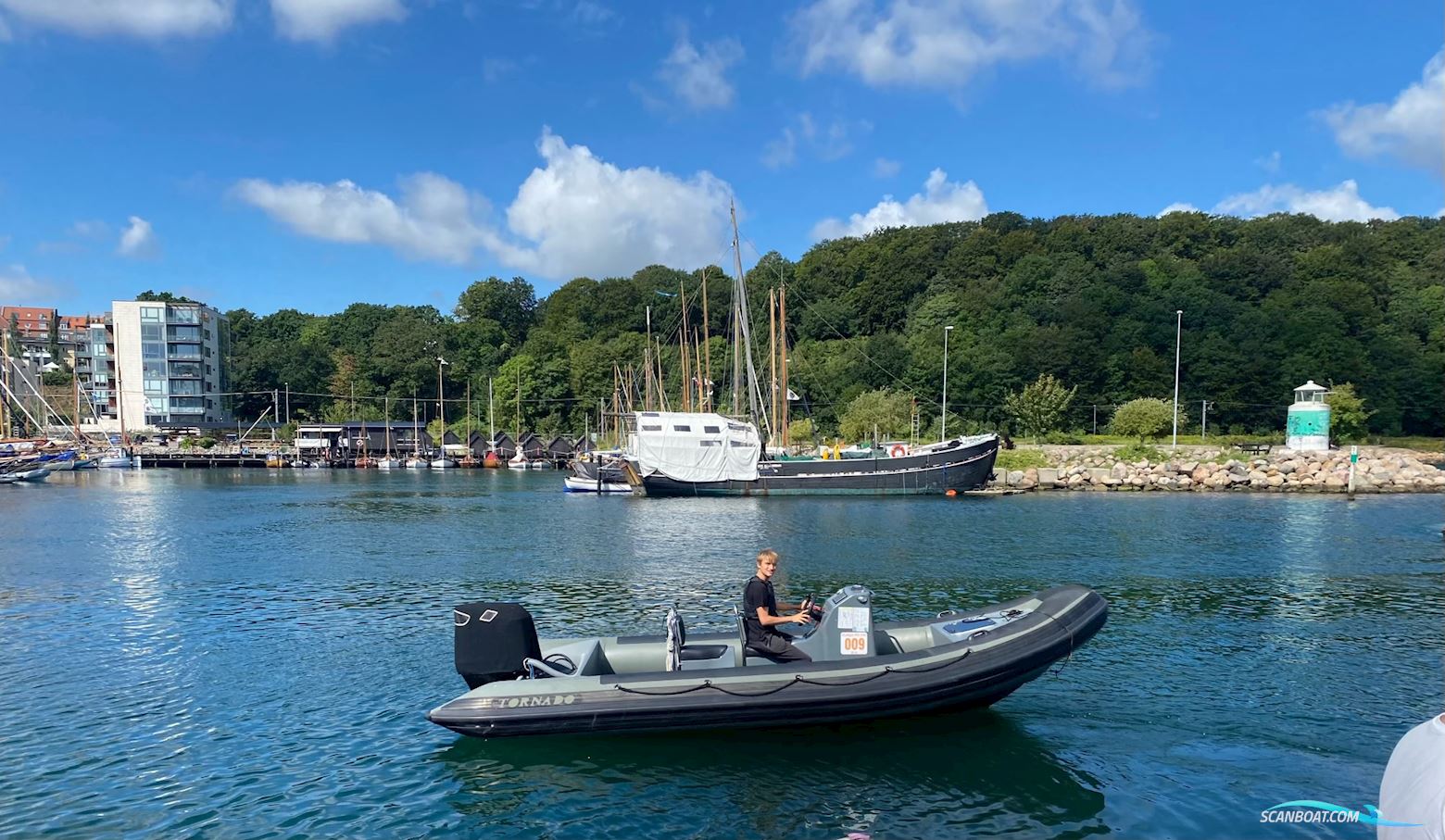Tornado 6.4m RIB Motorbåt 2014, med Suzuki motor, Danmark