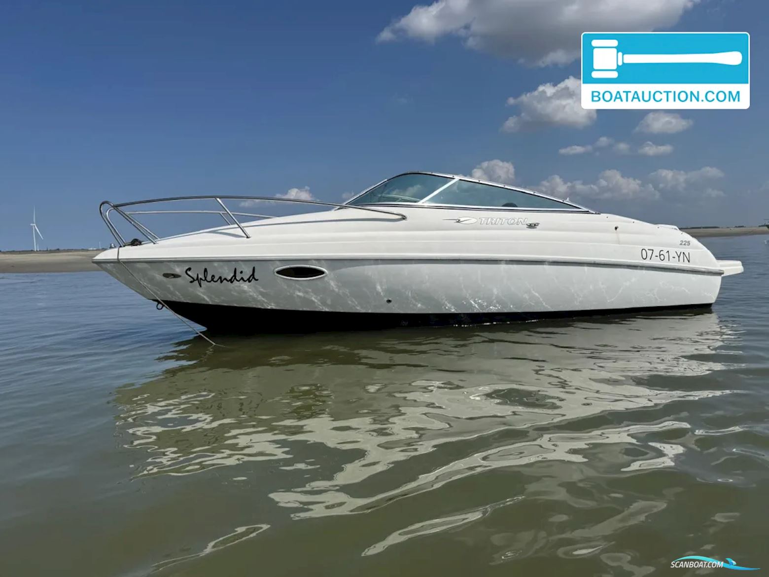 Triton 225 Cuddy Motorbåt 2009, med Volkswagen Marine motor, Holland