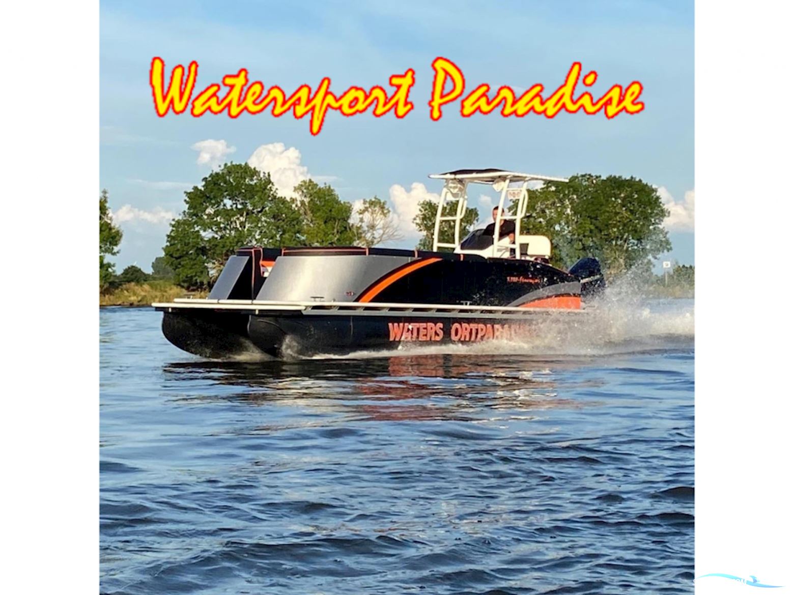 T.Top Funcruiser 8.2 Verado 300 Pontoonboot Motorbåt 2024, med Mercury motor, Holland