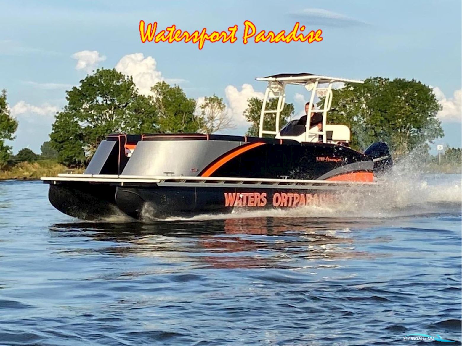 T.top Funcruiser 8.2 Verado 300 Pontoonboot Motorbåt 2024, med Mercury motor, Holland