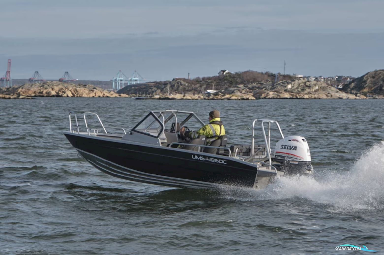 UMS 485 DC Pro Motorbåt 2025, med Yamaha motor, Holland