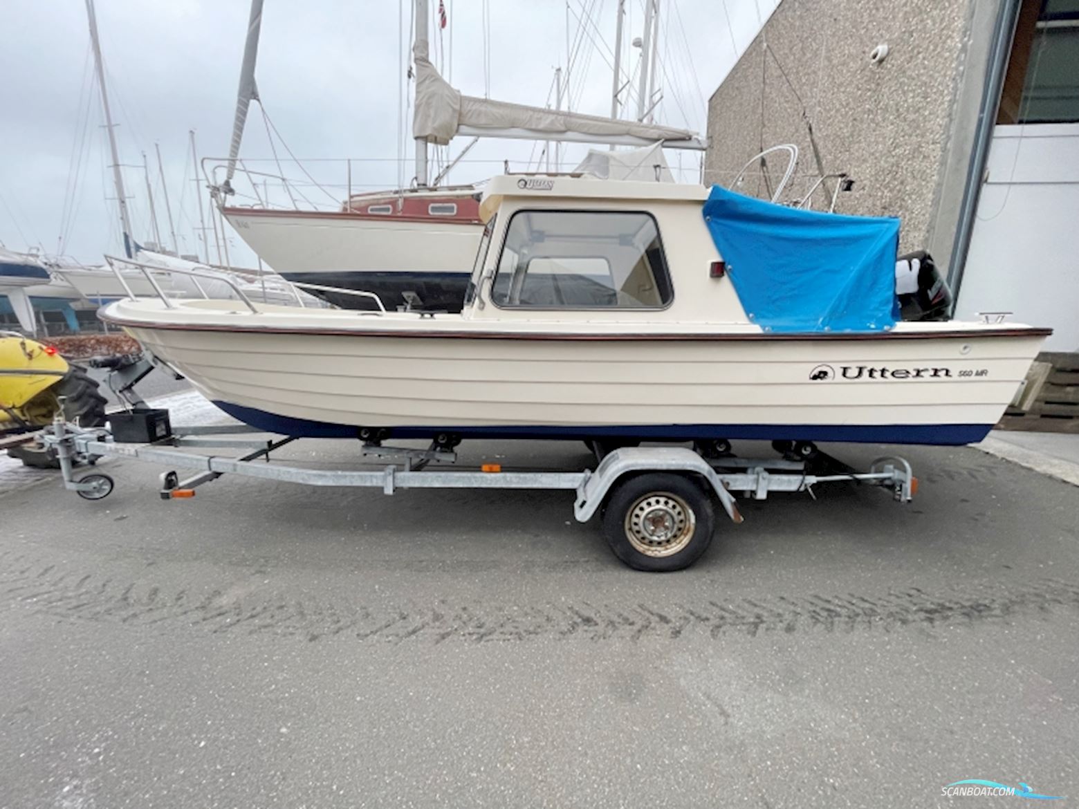 Uttern 560 MR Hardtopbåd Motorbåt 1998, med Mercury motor, Danmark