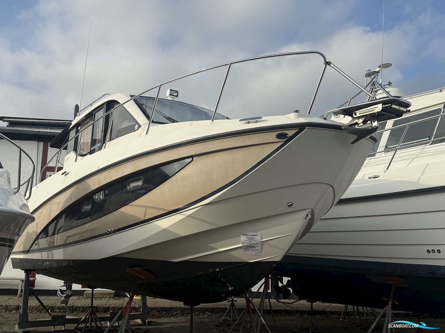 Uttern C87, Nedsat og Med Havneplads i Gilleleje Motorbåt 2018, med Mercury motor, Danmark