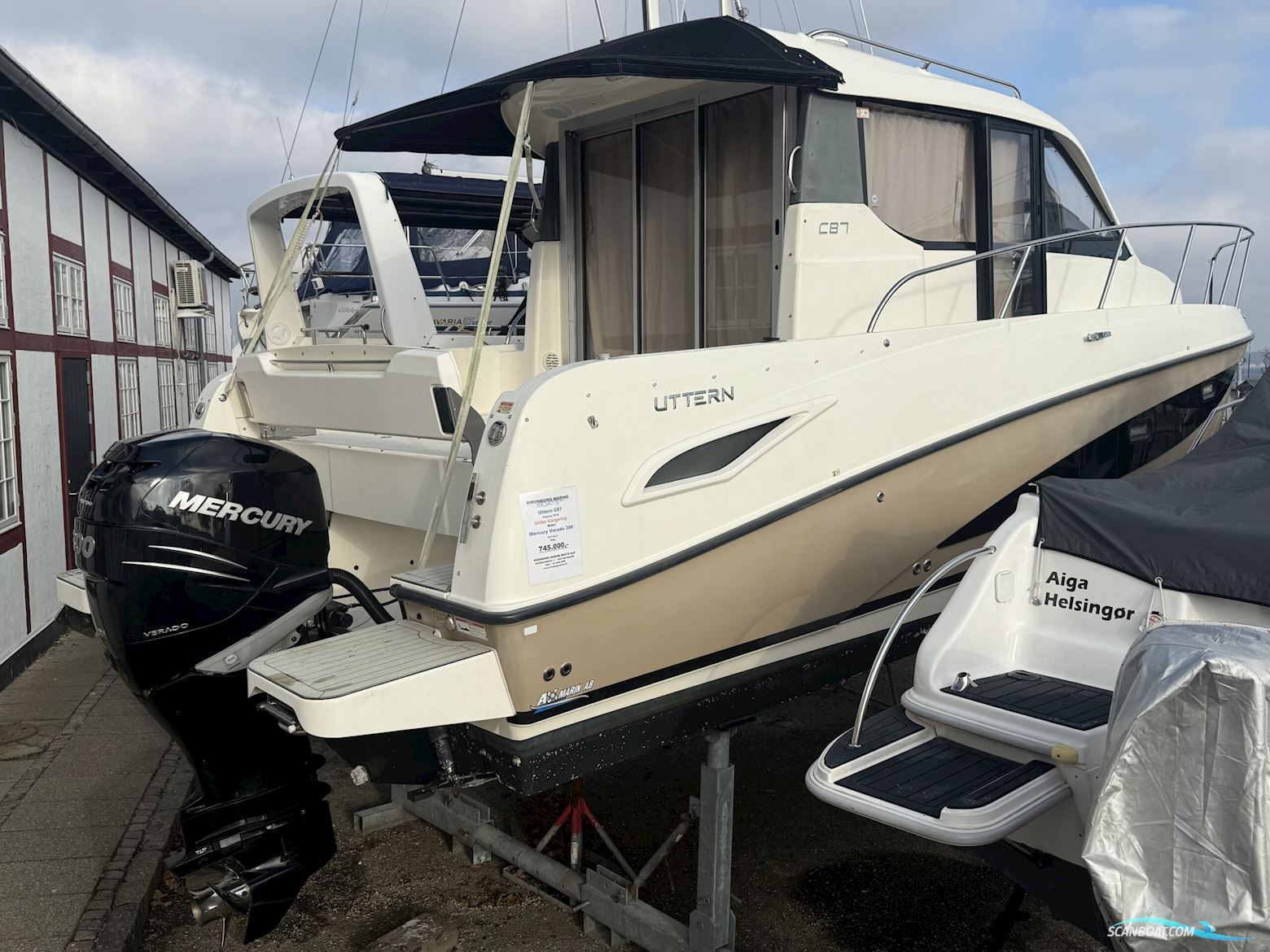 Uttern C87, Nedsat og Med Havneplads i Gilleleje