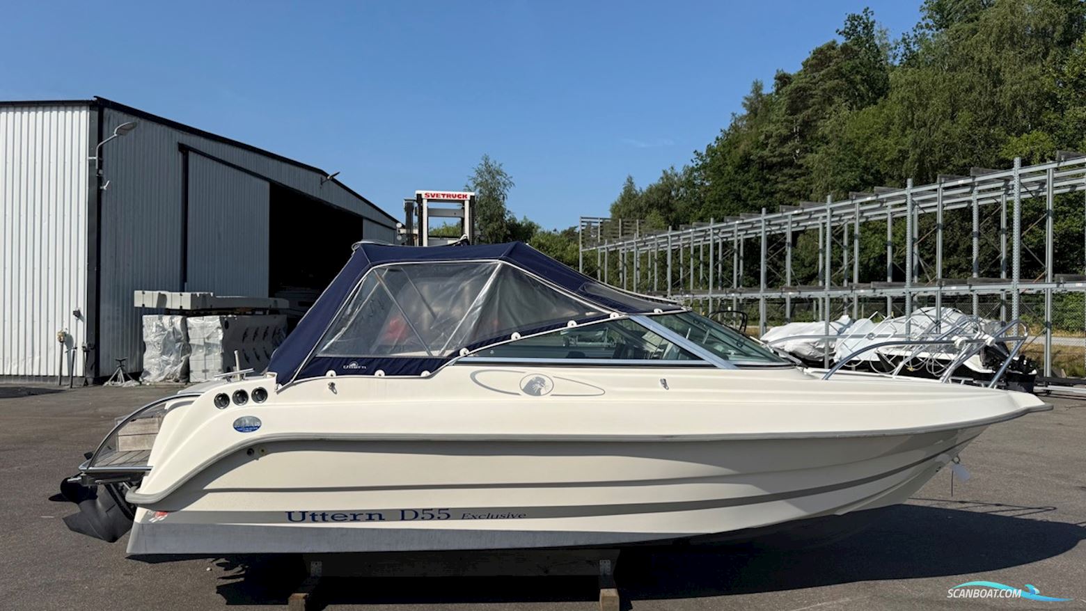 Uttern D55 Exclusive Motorbåt 2007, med Mercruiser motor, Sverige