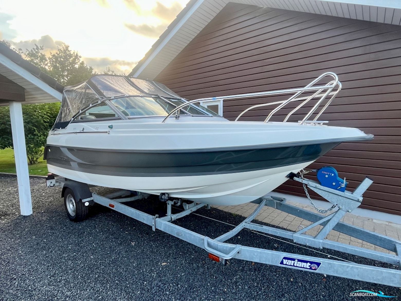Uttern D55 Motorbåt 2011, med Mercury 115Elpt4S motor, Danmark