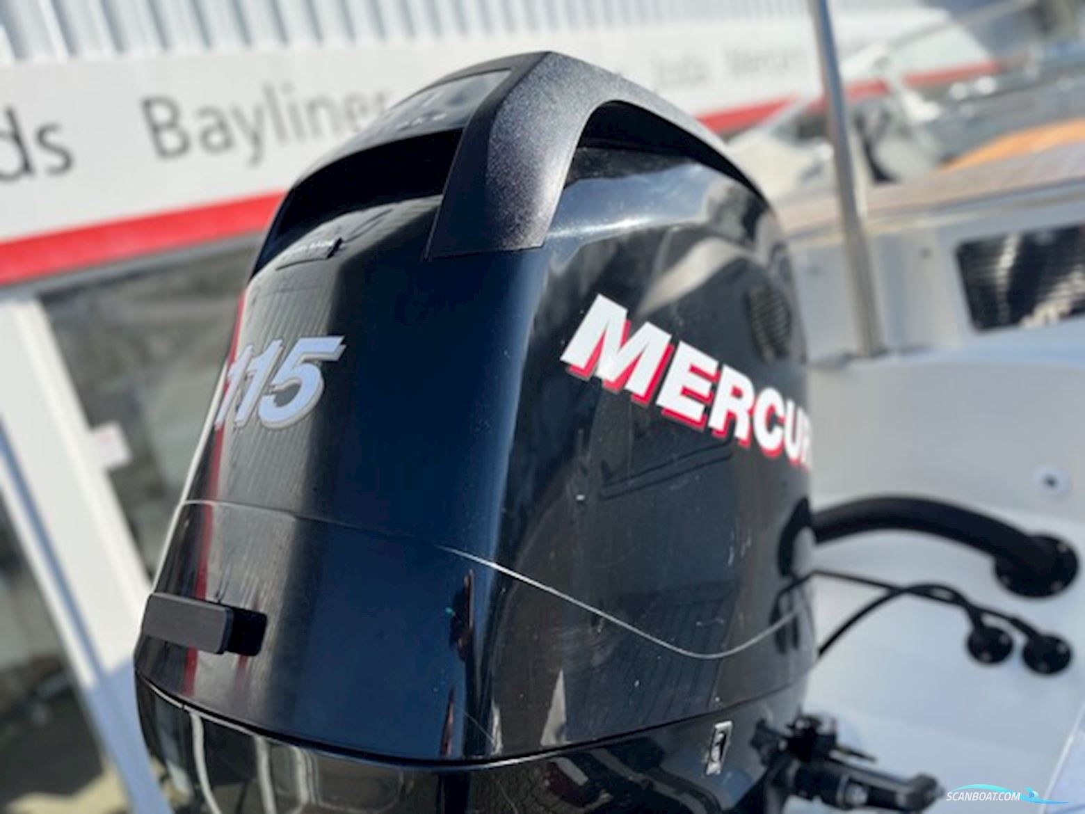 Uttern D62 Med F115 Mercury-Efi 4 Takt og Buggi Bådtrailer