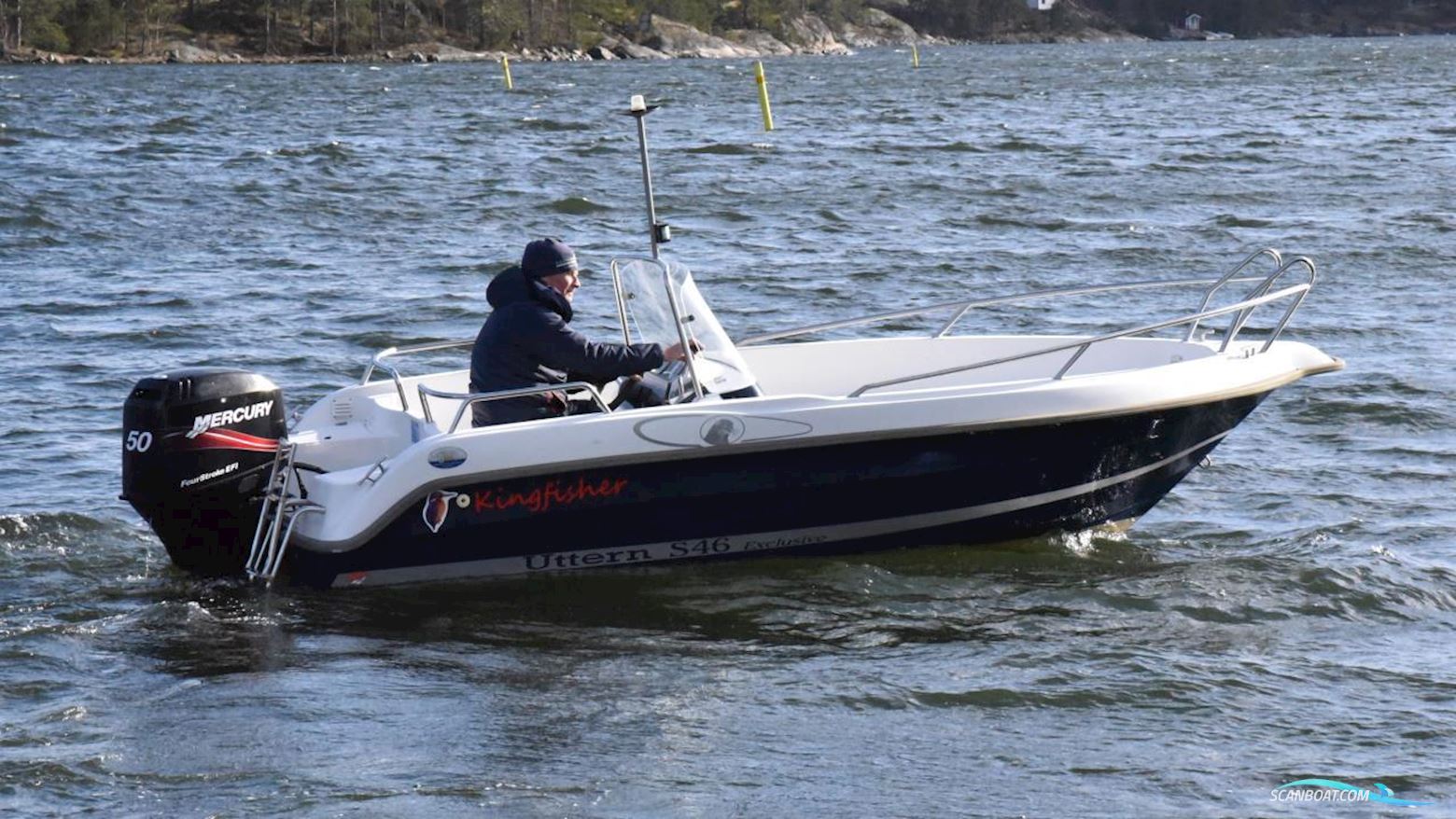 Uttern S46 Motorbåt 2005, med  Mercury motor, Sverige