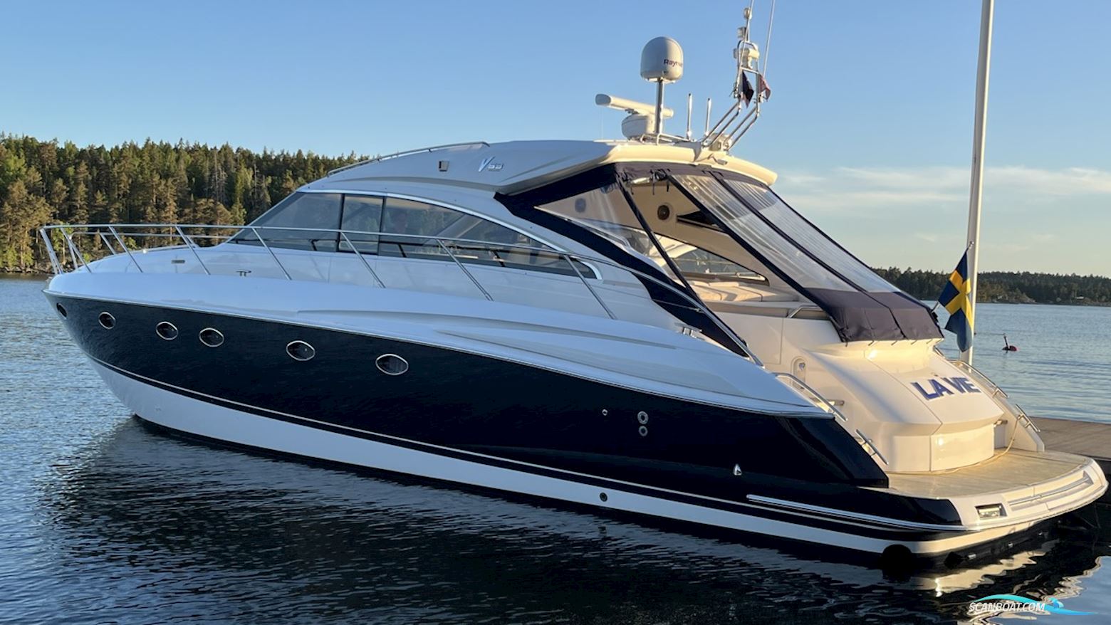 V53 Motorbåt 2008, med 2x Volvo Penta D12-715 Ca 2000h motor, Sverige