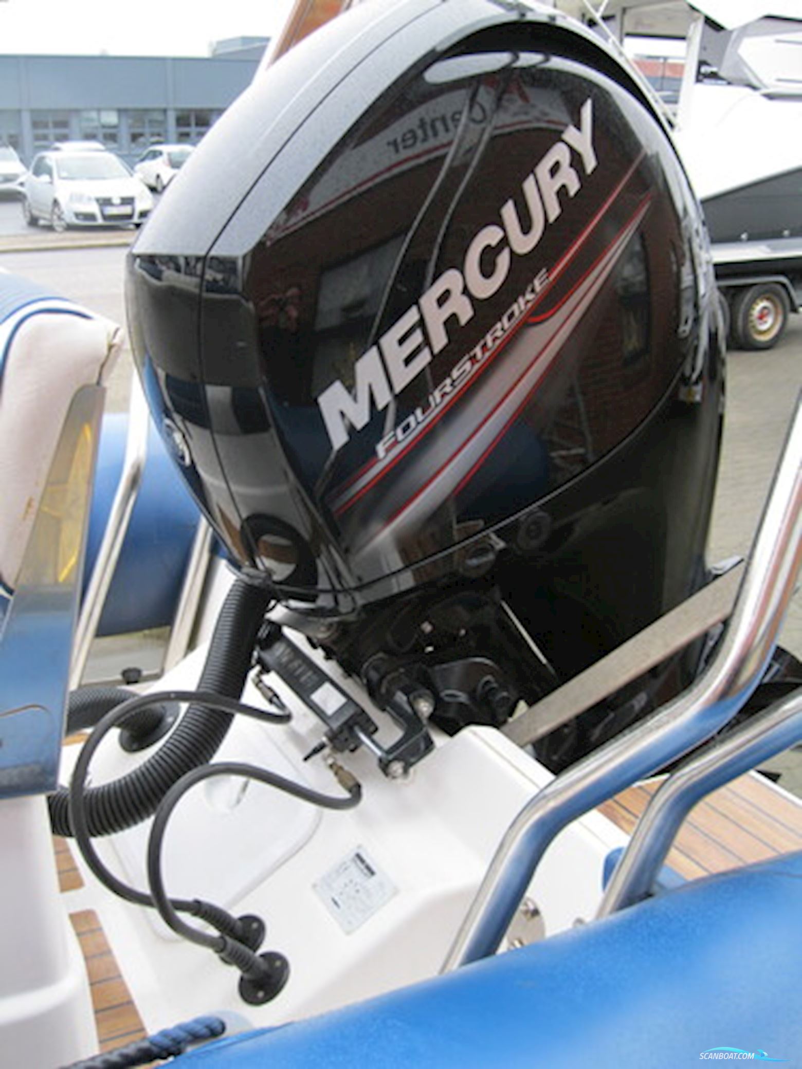 Valiant V-570 rib m/Mercury F150 hk EFI 4-takt og Brenderup trailer - NU NEDSAT KR. 15.000,- !