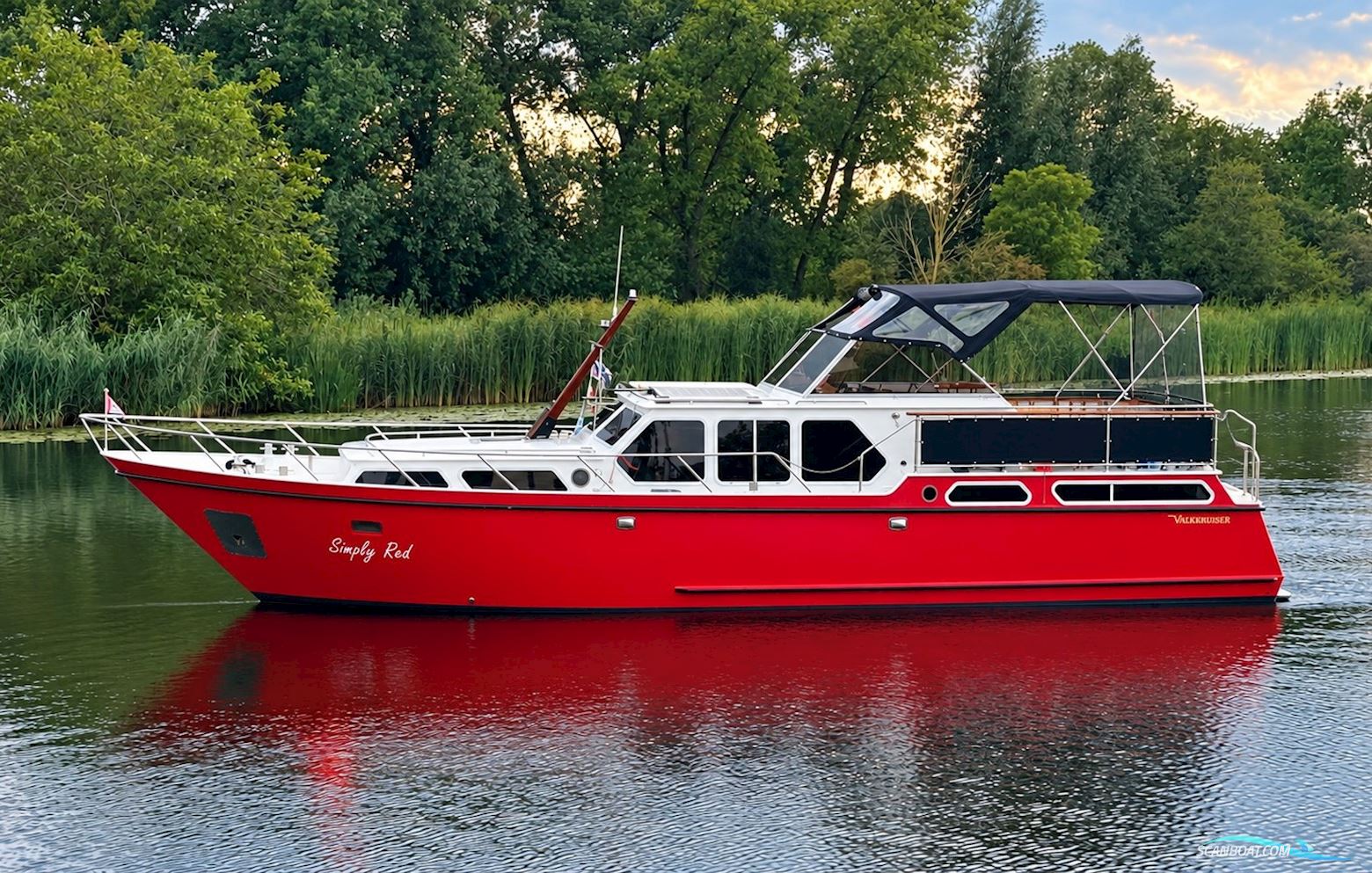Valkkruiser 12.30 AK Cabrio Motorbåt 1984, med Ford Lehman motor, Holland