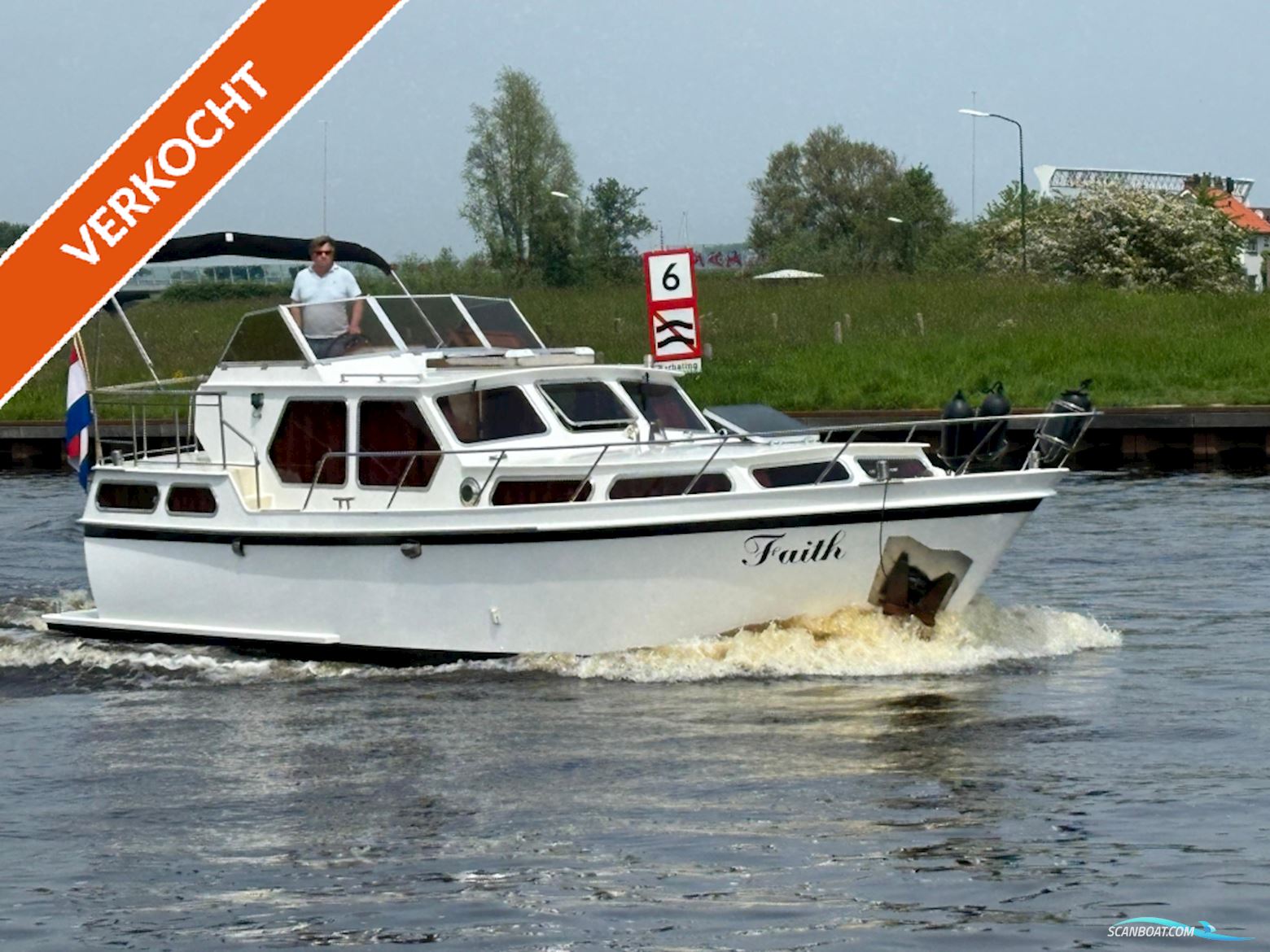 Valkkruiser AK Motorbåt 1982, med Volvo Penta Diesel motor, Holland
