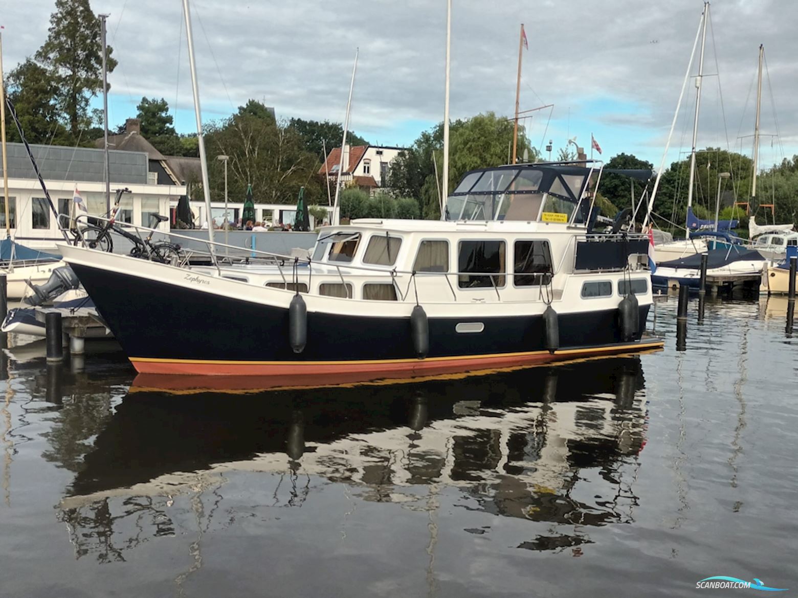 Van den Bos Kruiser  1100 AK cabrio sport Motorbåt 1997, med FORD 592 EBRO motor, Holland