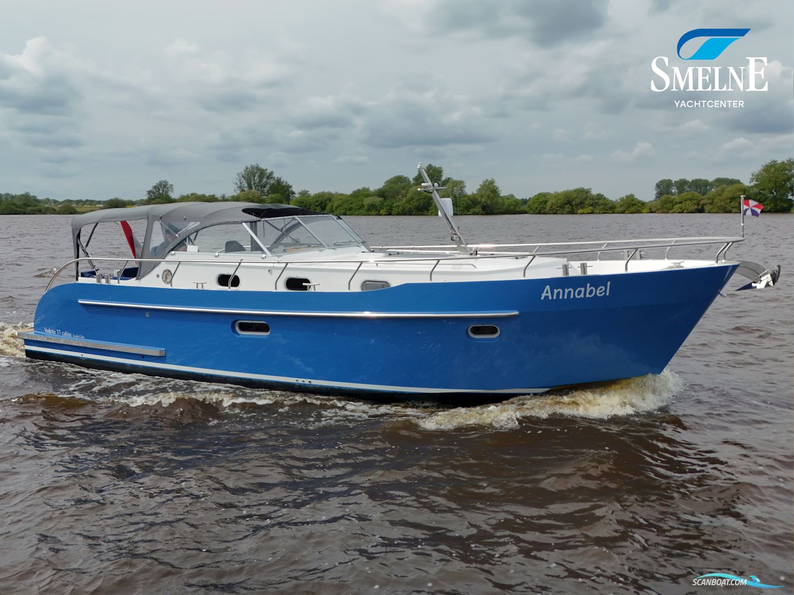 Vedette 37 Cabin Comfort Line Motorbåt 2024, med Nanni, N4.80 motor, Holland
