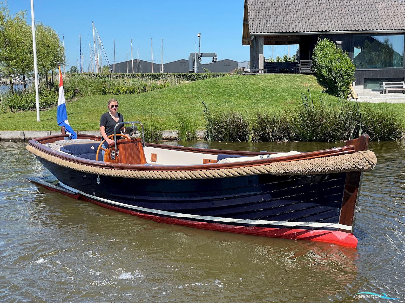 Victoriasloep 720 Motorbåt 2007, med Volvo Penta motor, Holland