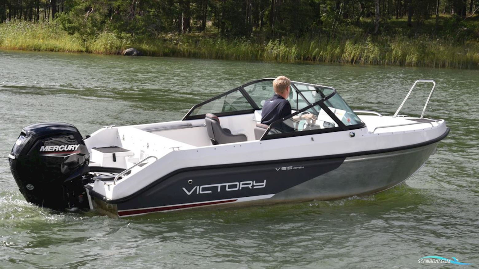 Victory 515 Open Motorbåt 2021, med Mercury motor, Sverige