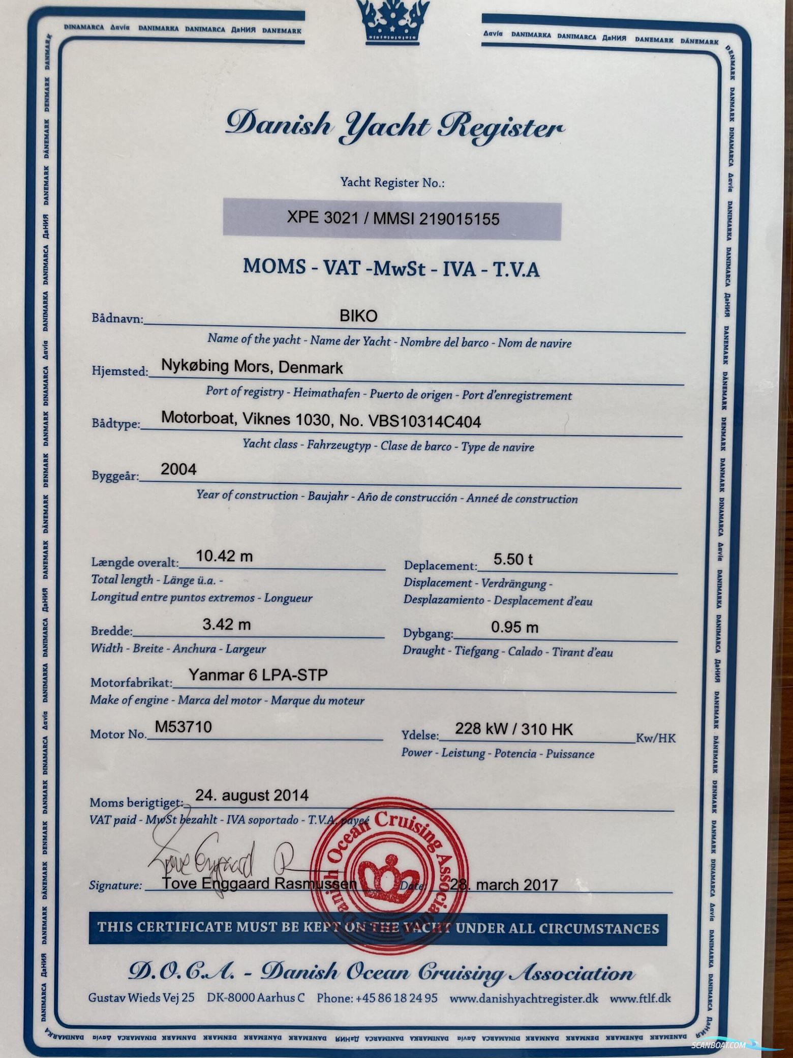 Viknes 1030 K3 Targa og Teak. Extra Nedsat Til 900.000,- Solgt!