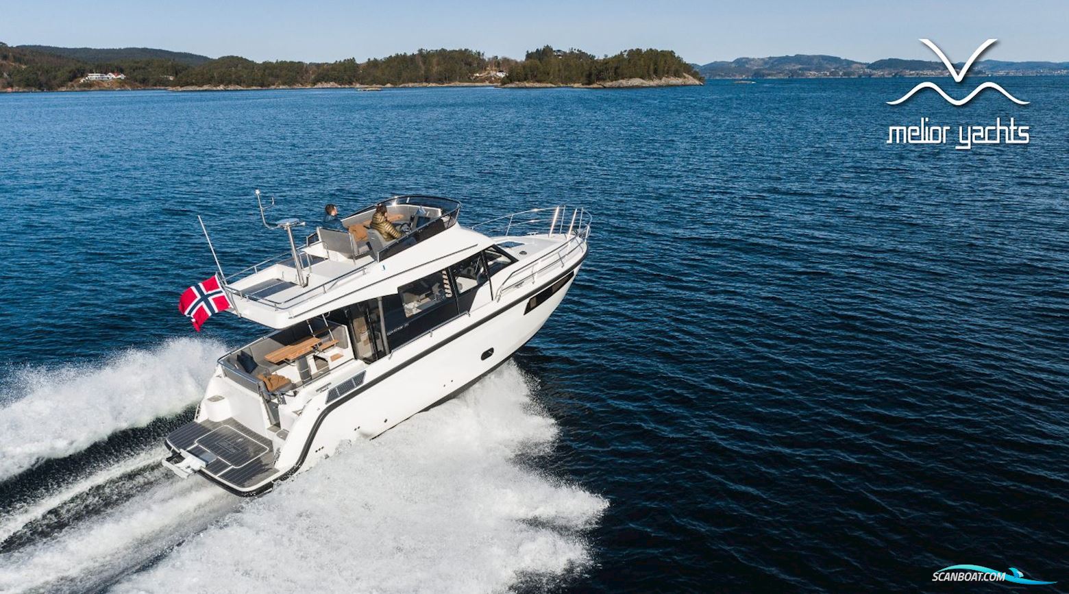 Viknes S35 Fly Motorbåt 2024, med Yanmar 370/400/440 motor, Holland
