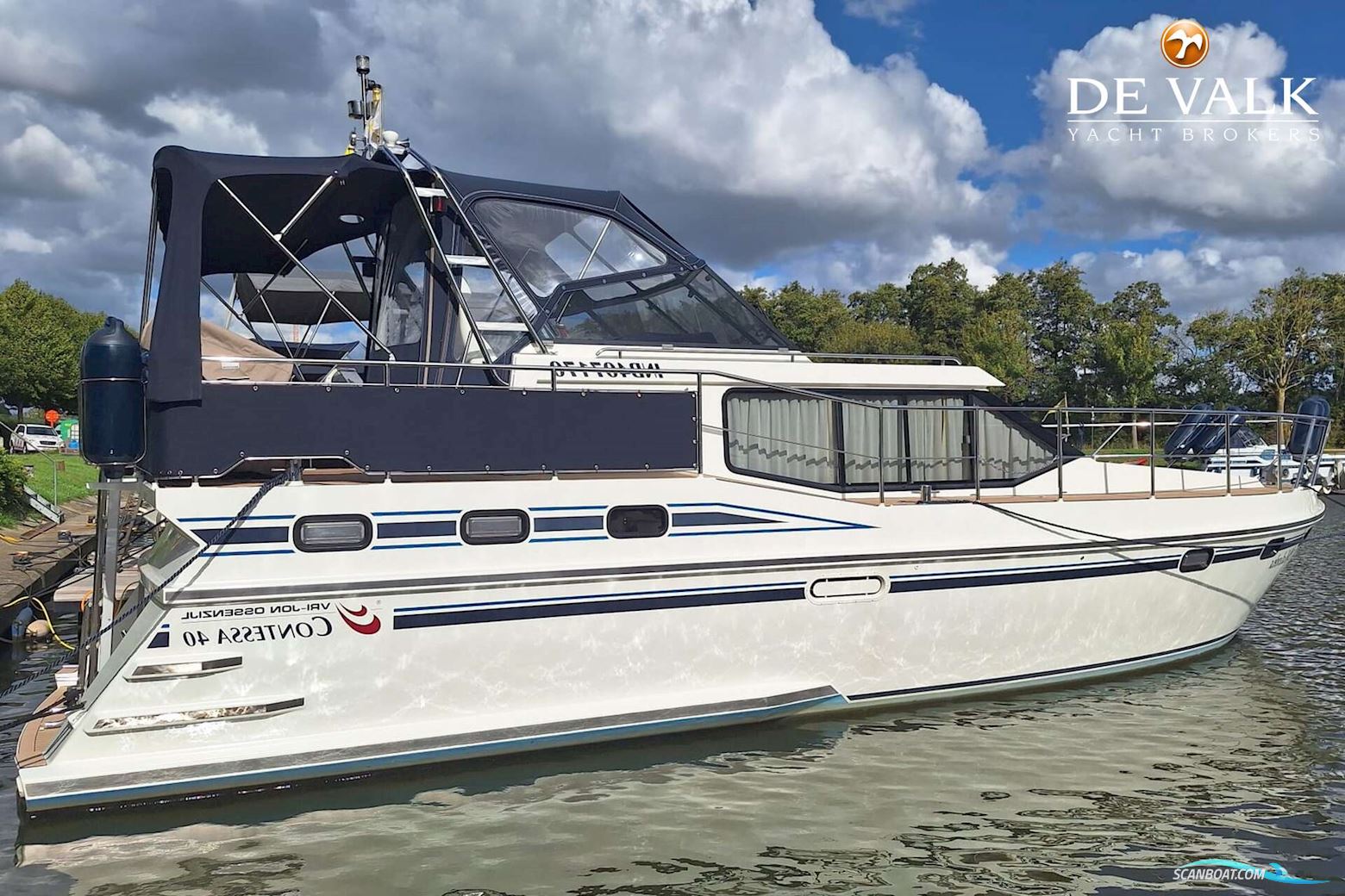 Vri-Jon Contessa 40 Motorbåt 2008, med Volkswagen motor, Belgien