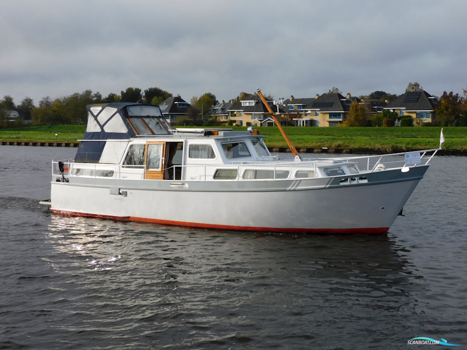 Waddenkruiser 1200 AK Motorbåt 1978, med Ford Lehman motor, Holland