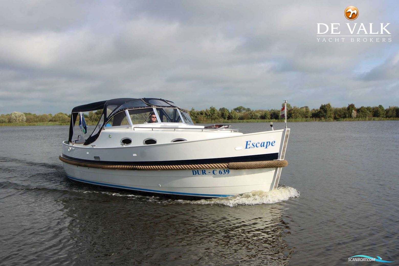 Wantij 8,45 Motorbåt 2007, med Vetus motor, Holland