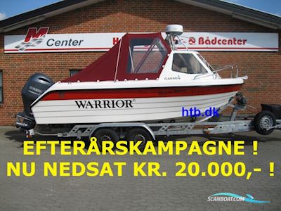 Warrior 175 m/Yamaha F150 hk 4-takt og Indespension 2600 kg boggitrailer - NU NEDSAT KR. 20.000,- ! Motorbåt 2000, med Yamaha motor, Danmark